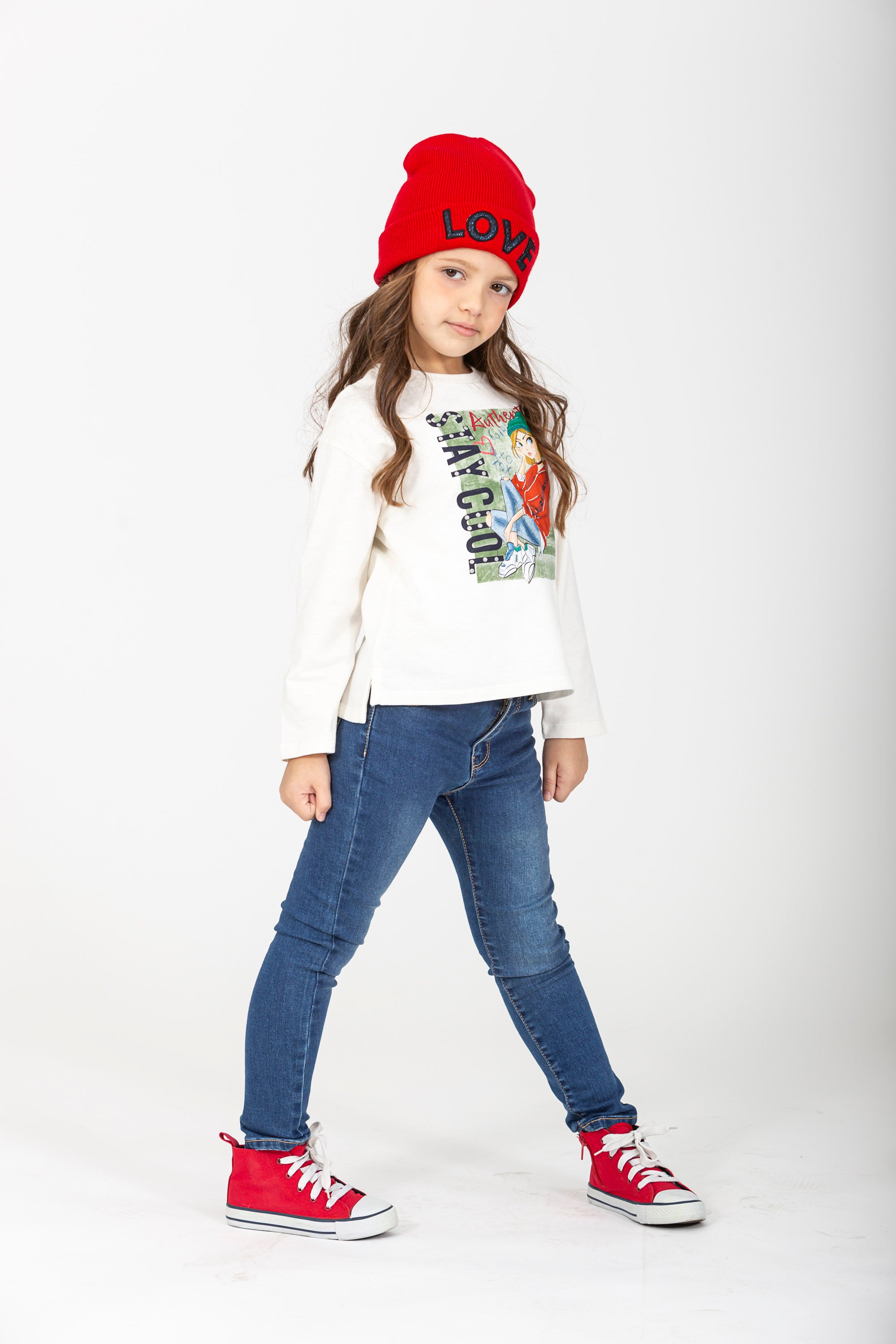 Pantalón vaquero niña