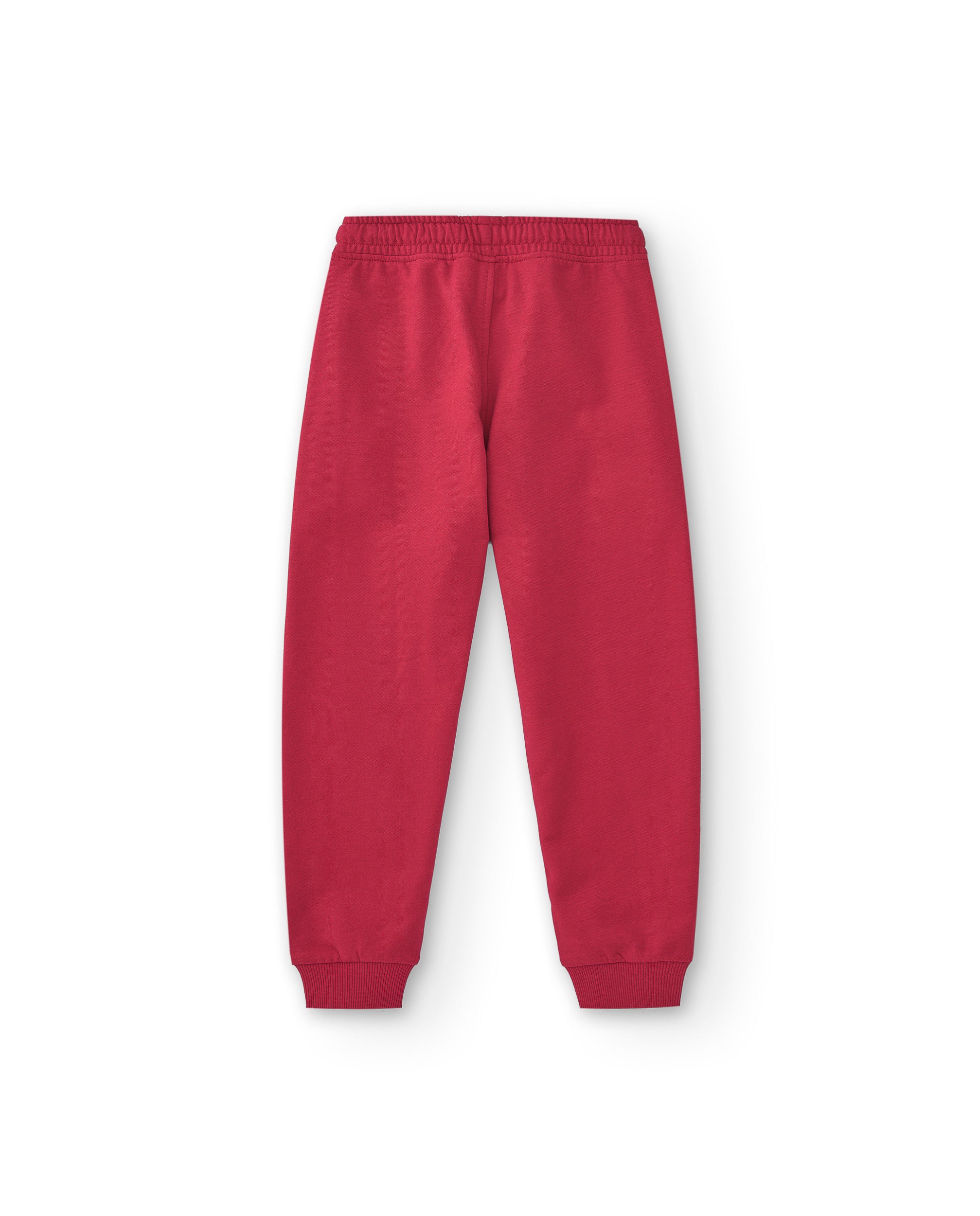 Pantalón de niño rojo algodón sport