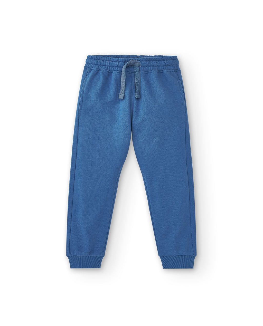 Pantalón de niño azul algodón sport