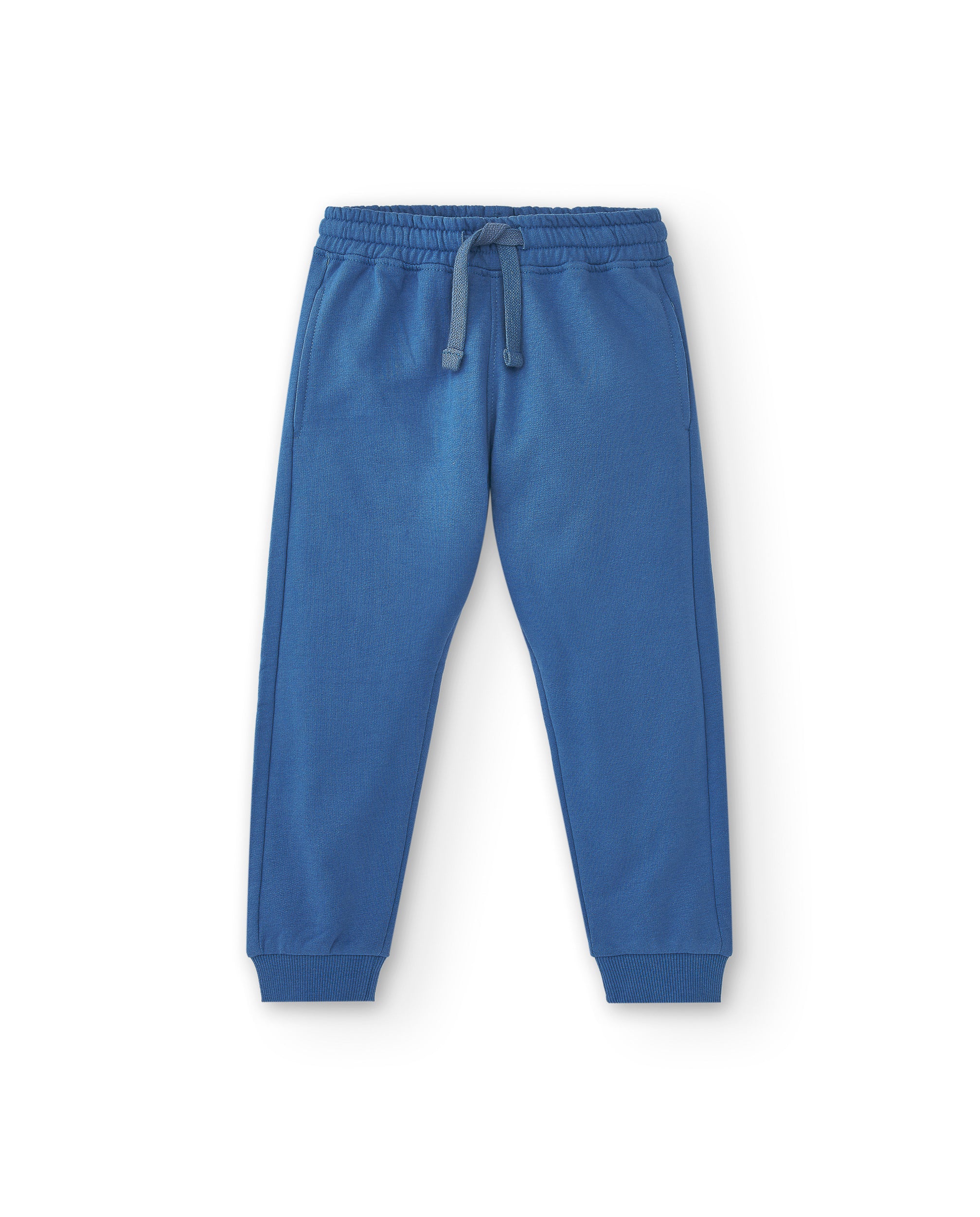 Pantalón de niño azul algodón sport
