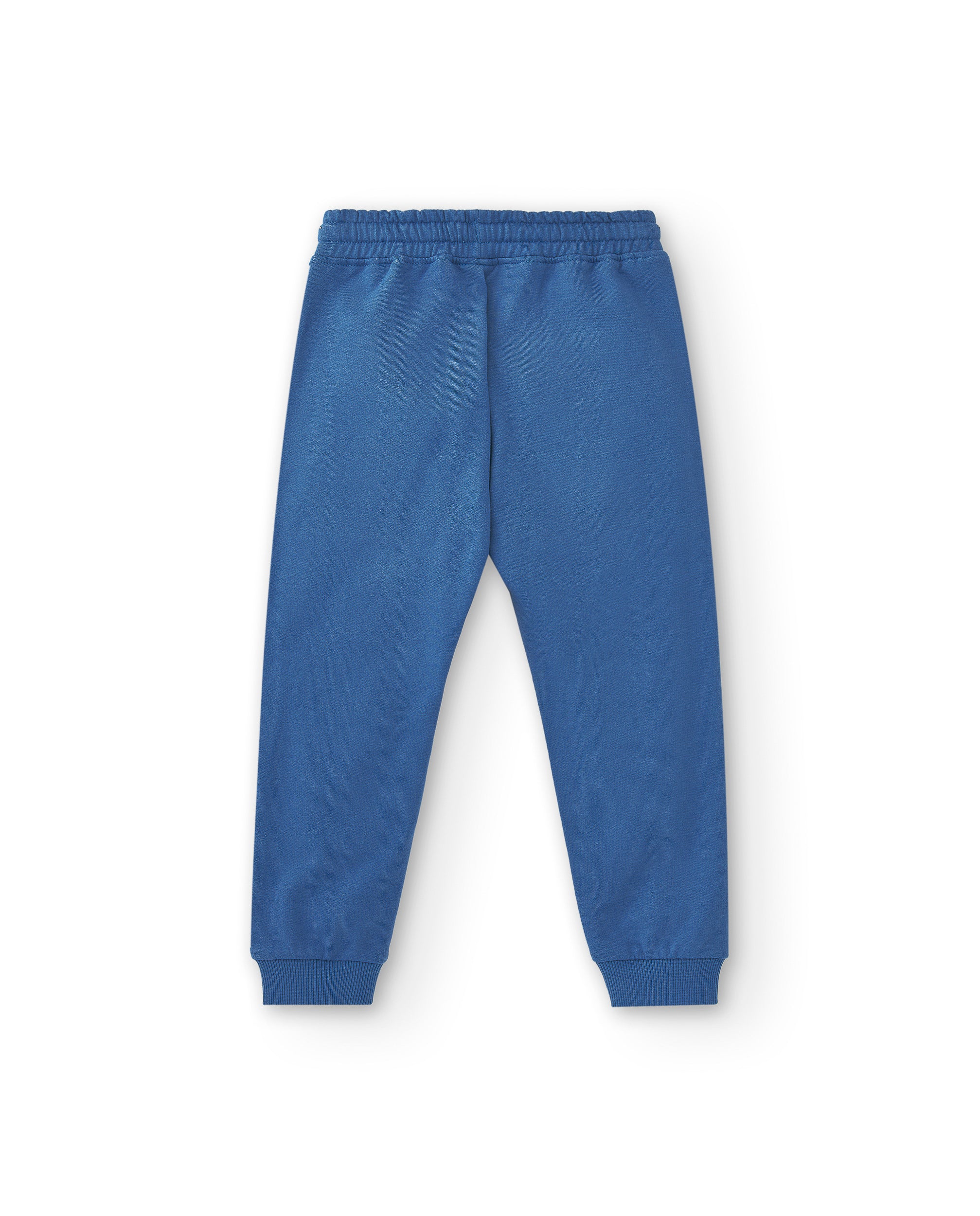 Pantalón de niño azul algodón sport