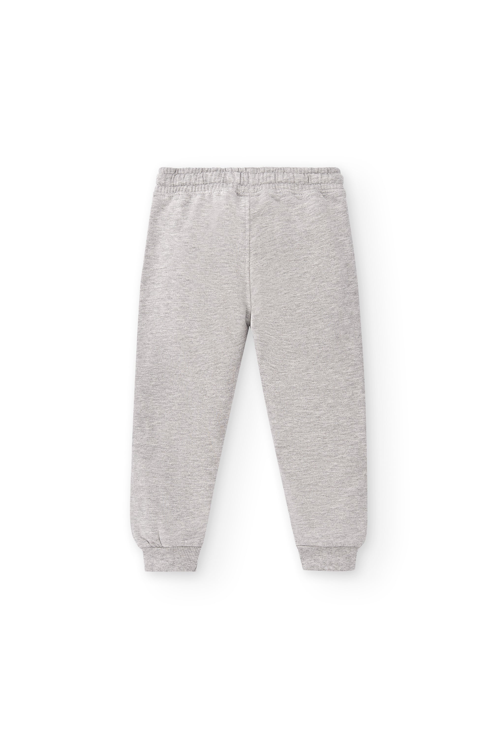 Pantalón de niño gris algodón sport