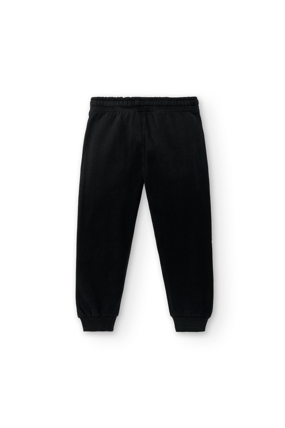 Pantalón de niño negro algodón sport