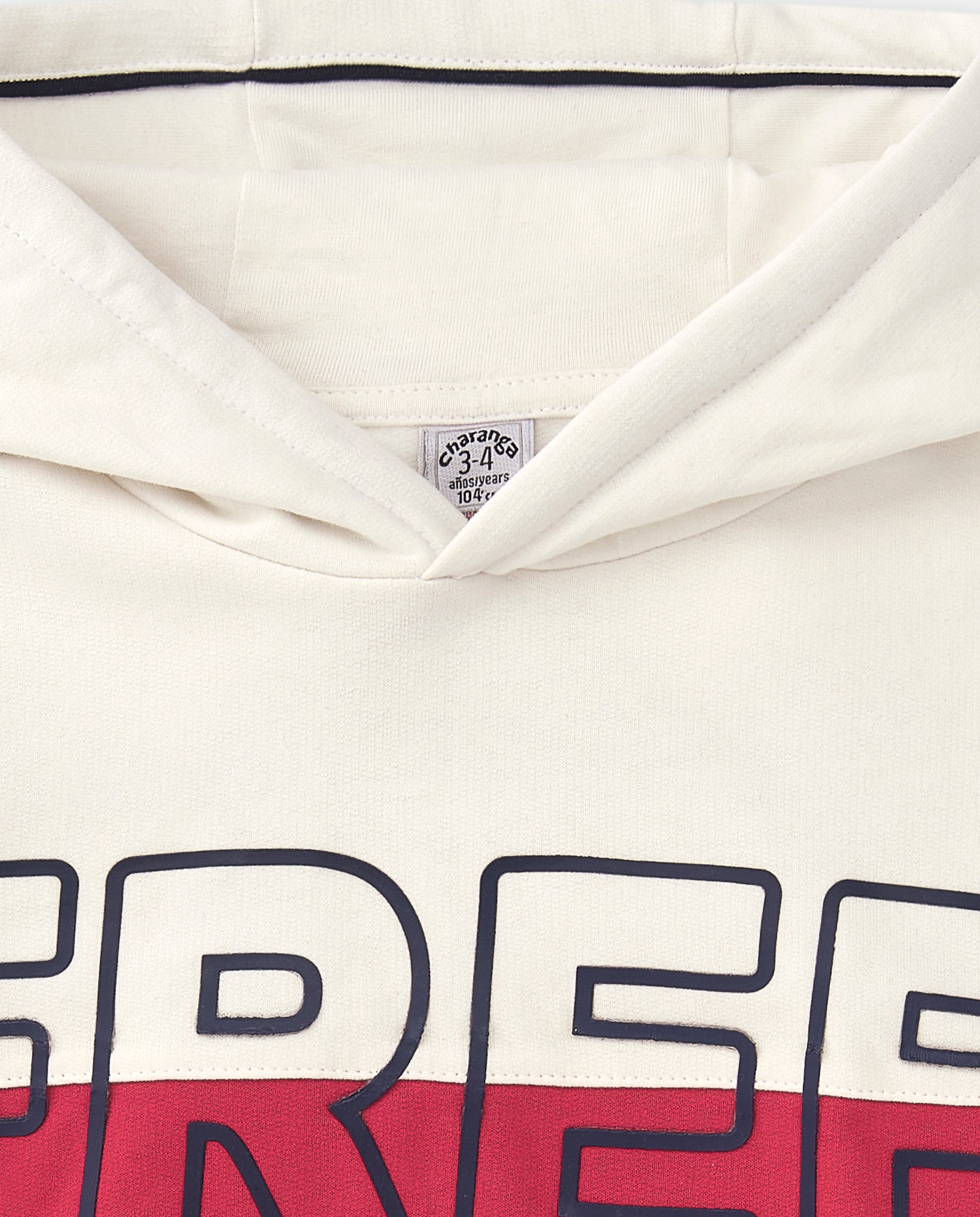 Sudadera roja de niño