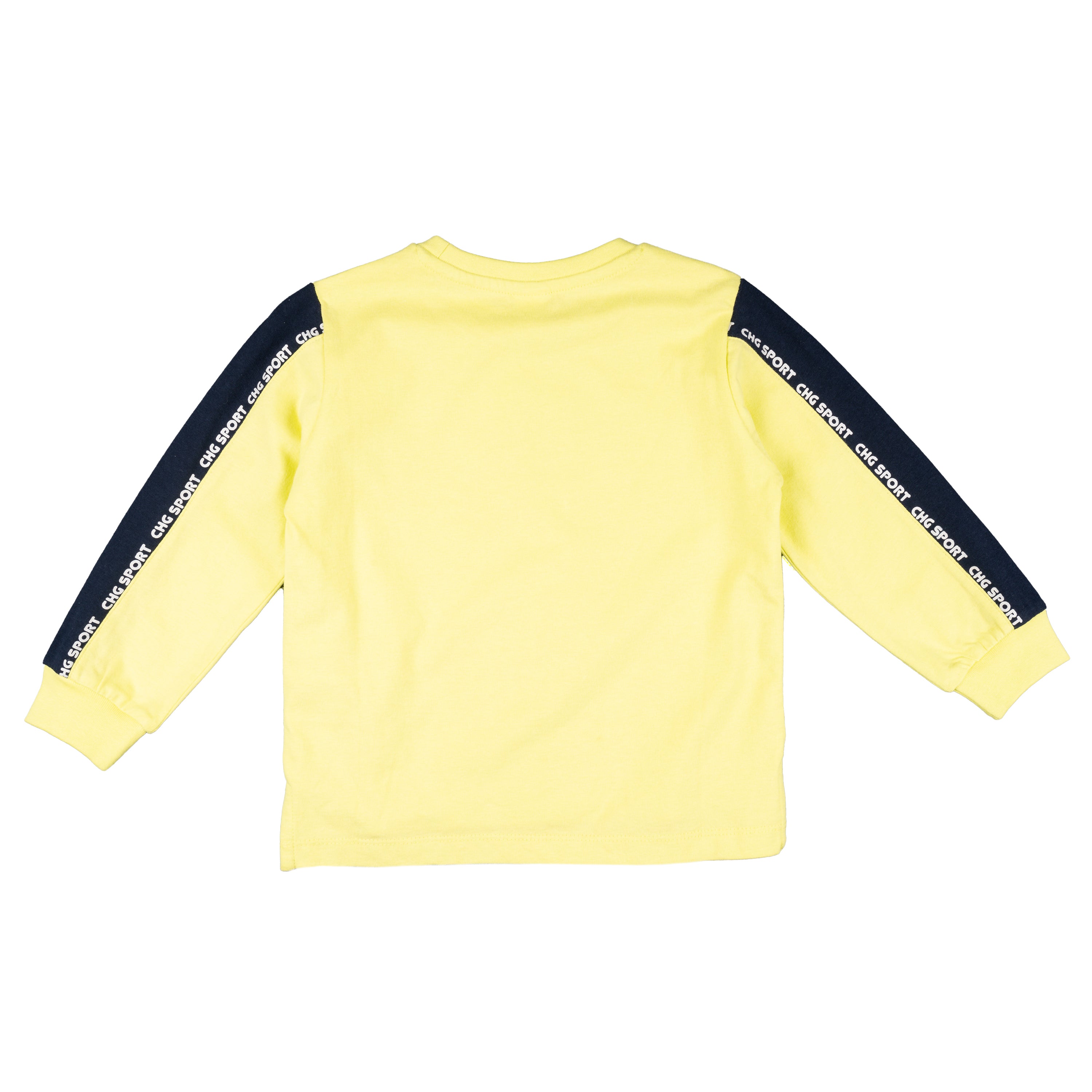 Camiseta de niño amarillo Rush out