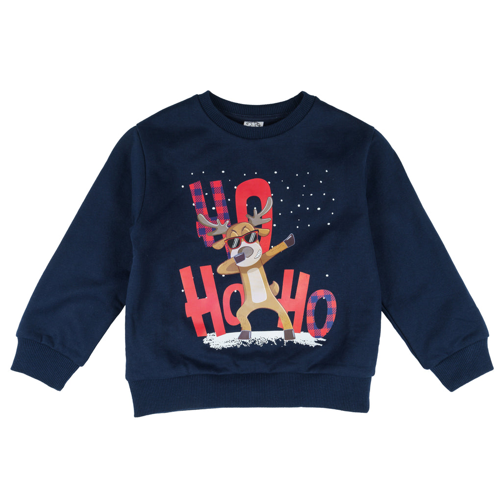 Sudadera de niño marino Deer Noel