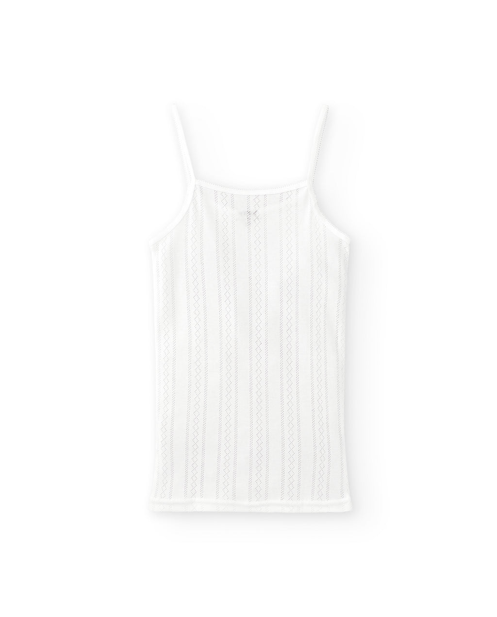 Camiseta interior de niña en algodón orgánico