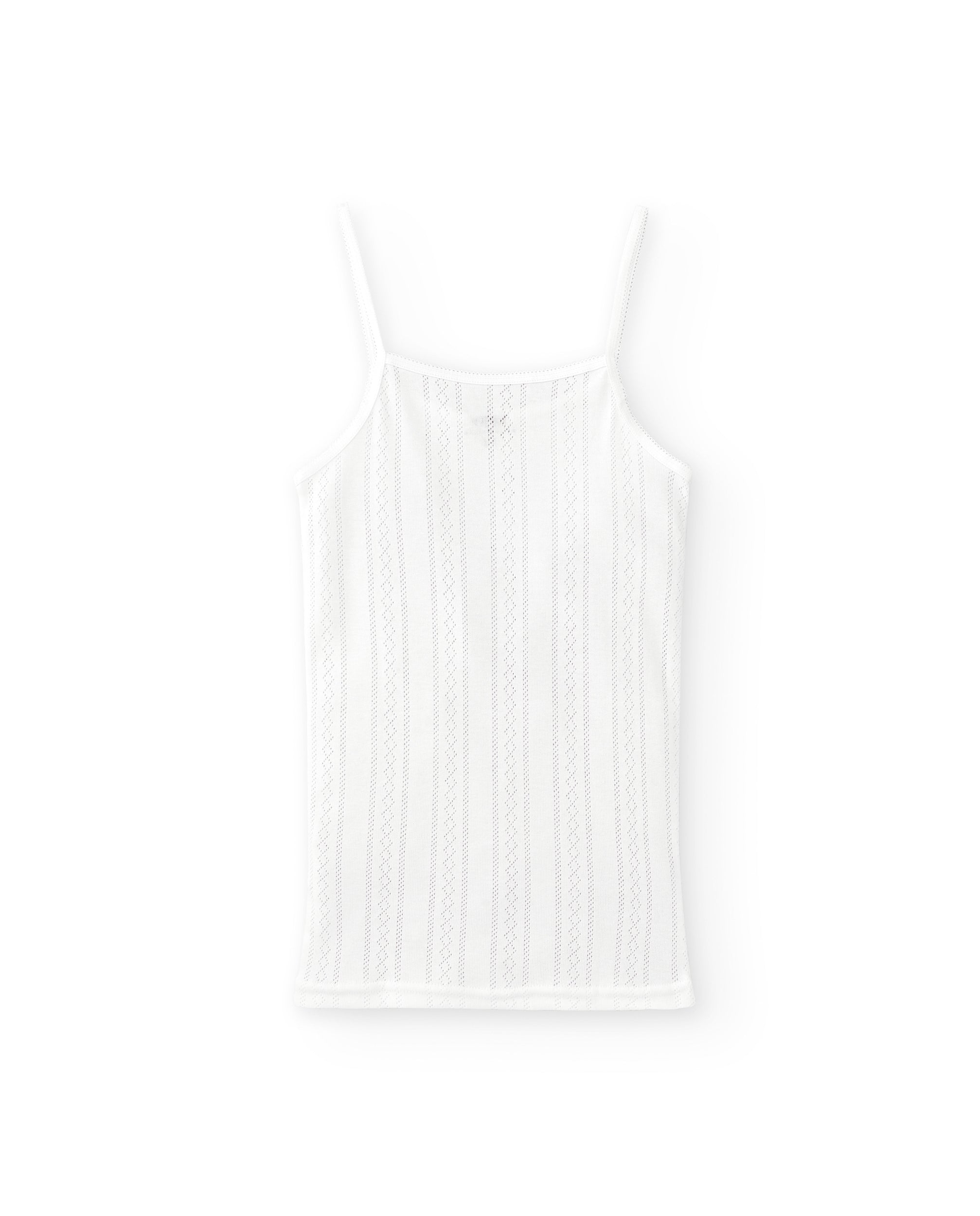 Camiseta interior de niña en algodón orgánico