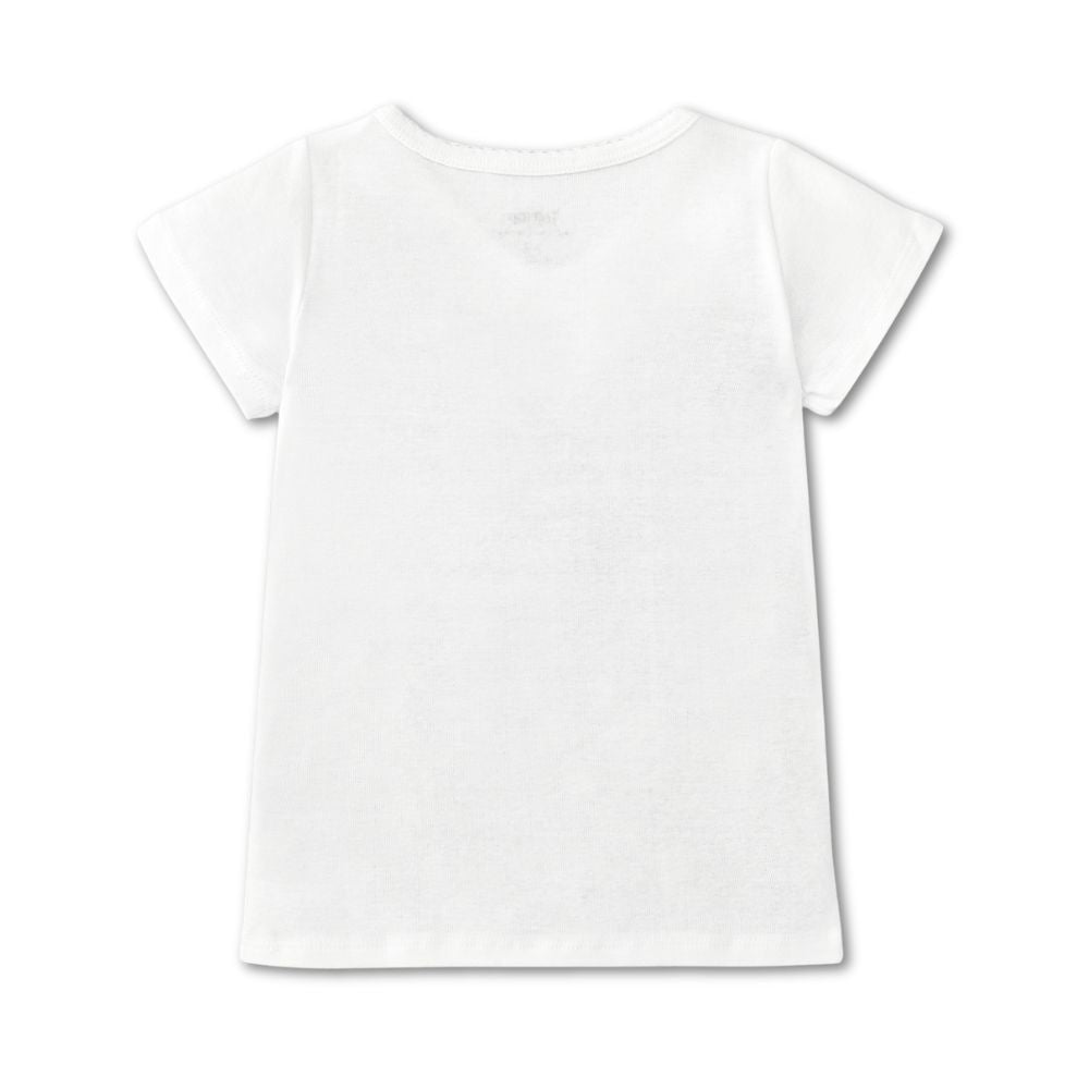 Camiseta interior niña manga corta algodón orgánico