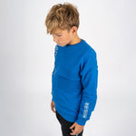 Sudadera de niño color azulón Charanga