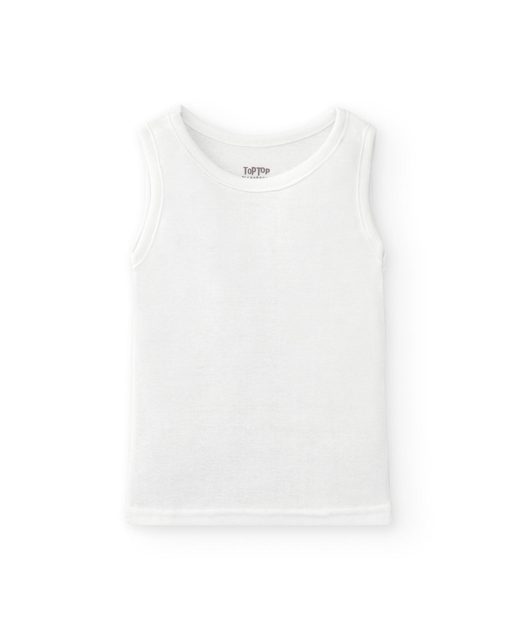 Camiseta interior de tirantes de niño algodón orgánico