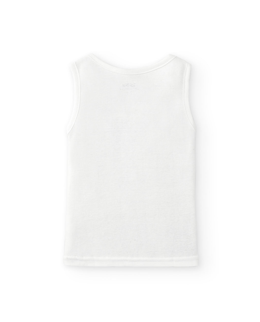 Camiseta interior de tirantes de niño algodón orgánico