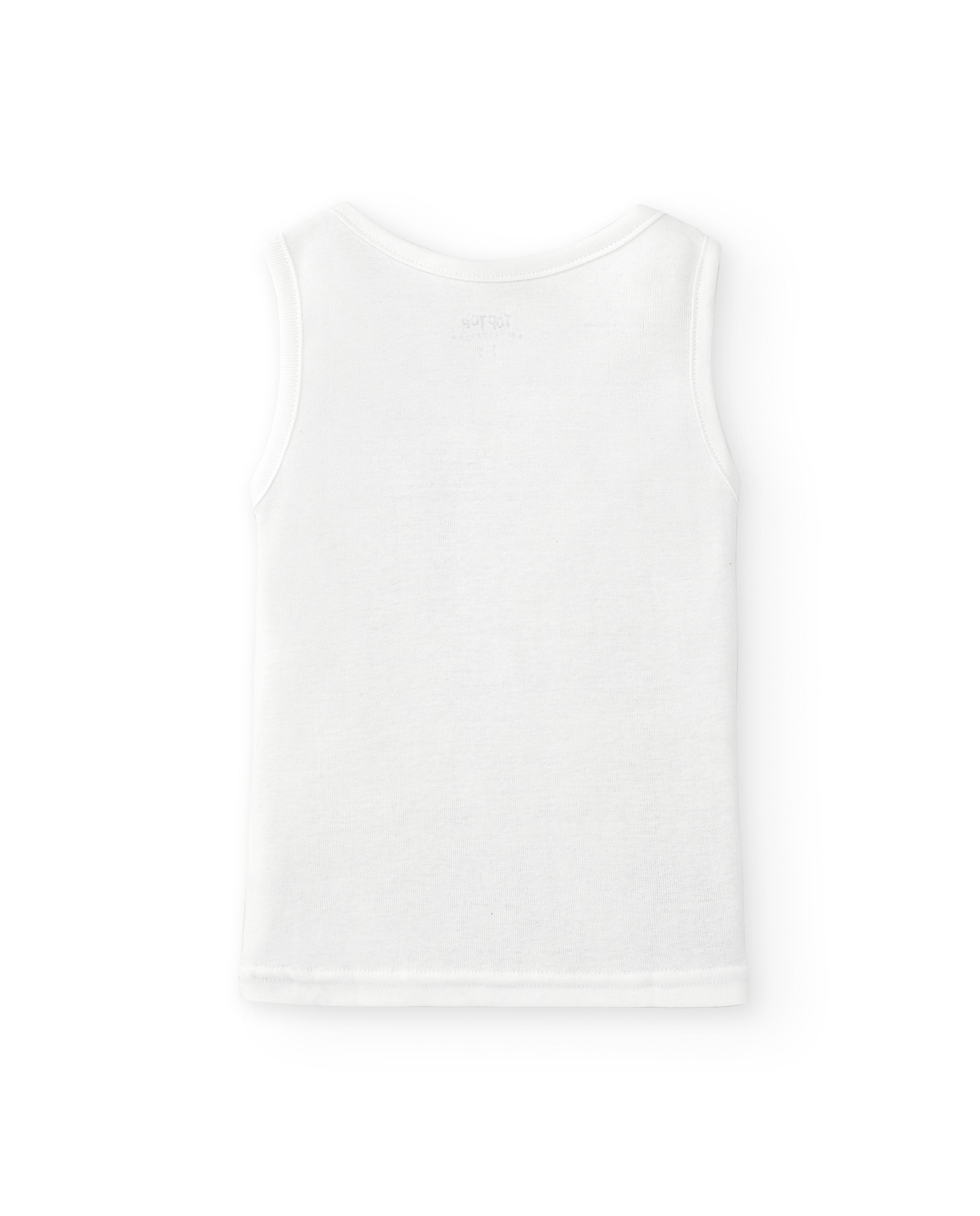 Camiseta interior de tirantes de niño algodón orgánico