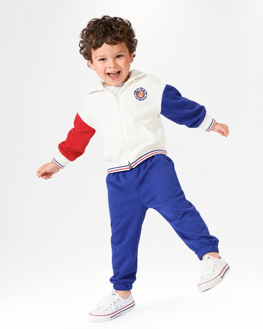 Pantalón jogger de bebé niño azul - 06-09M en Charanga