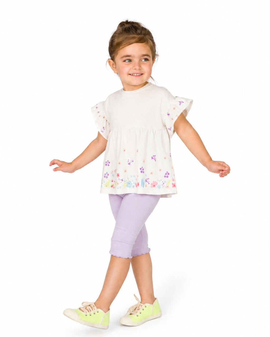 Legging viola per neonato