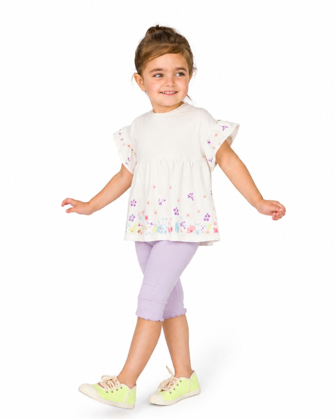 Legging bebé niña morado