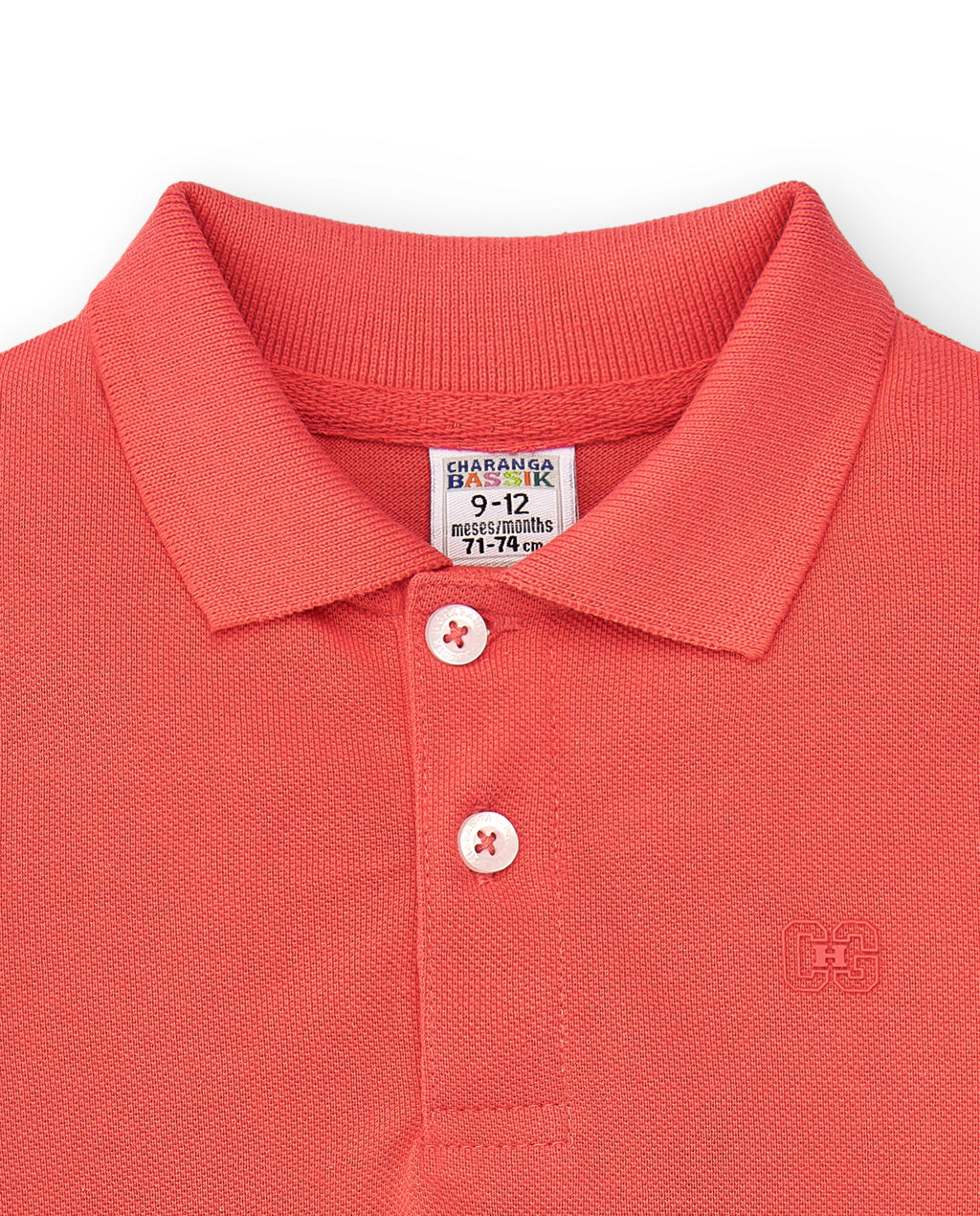 Polo de bebé rojo VERANO/Charanga