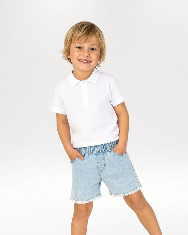 Short bebé vaquero unisex