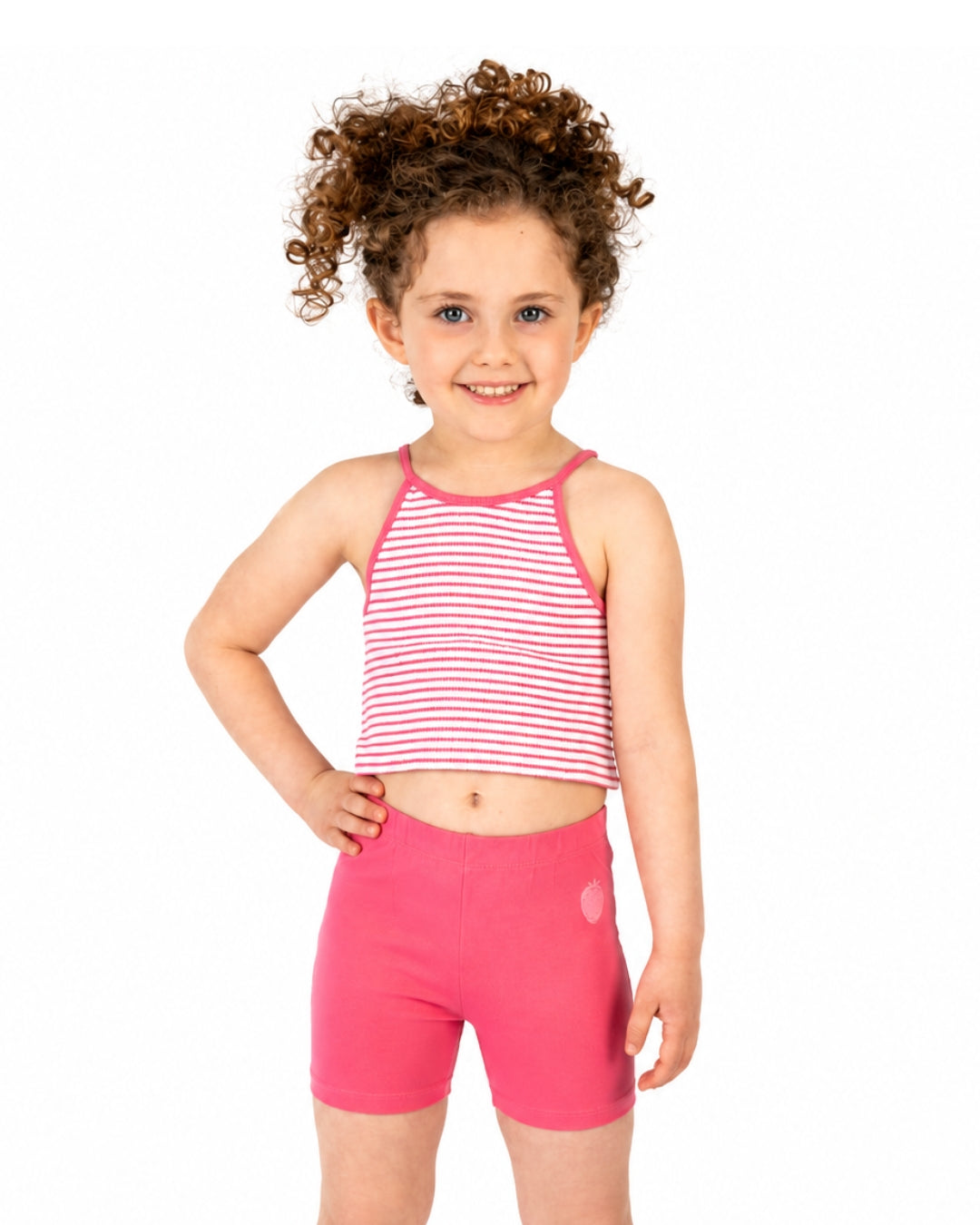 Shorts fucsia da bambina