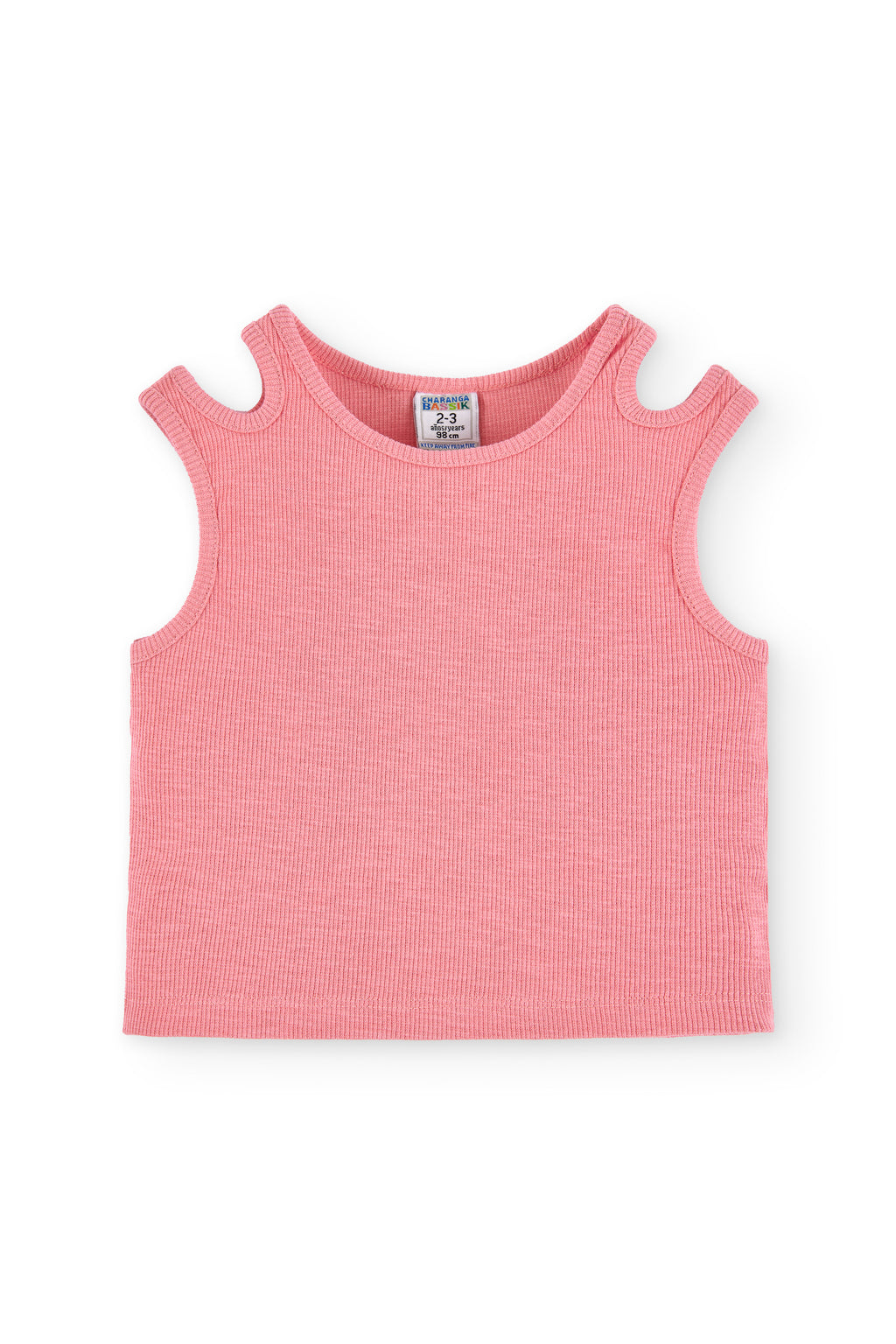 Camiseta de niña rosa VERANO/Charanga