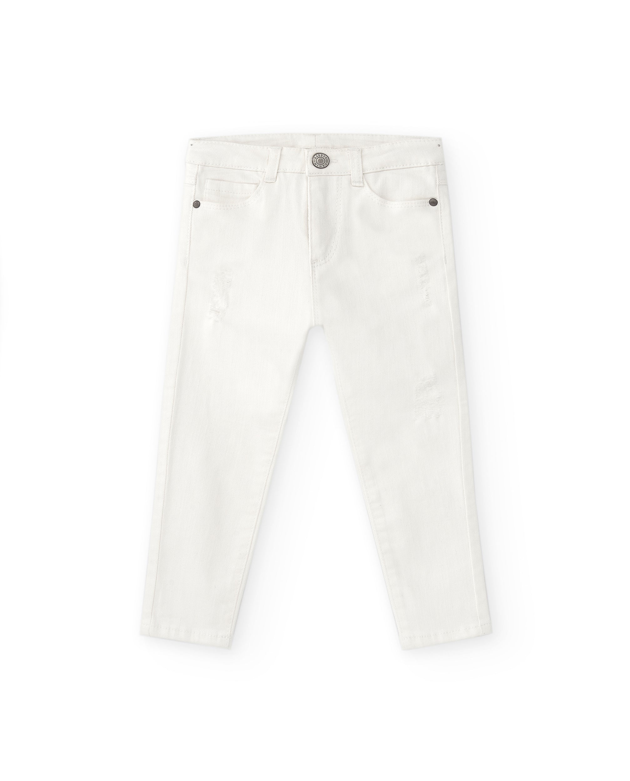 Pantalón de niña blanco VERANO/Charanga