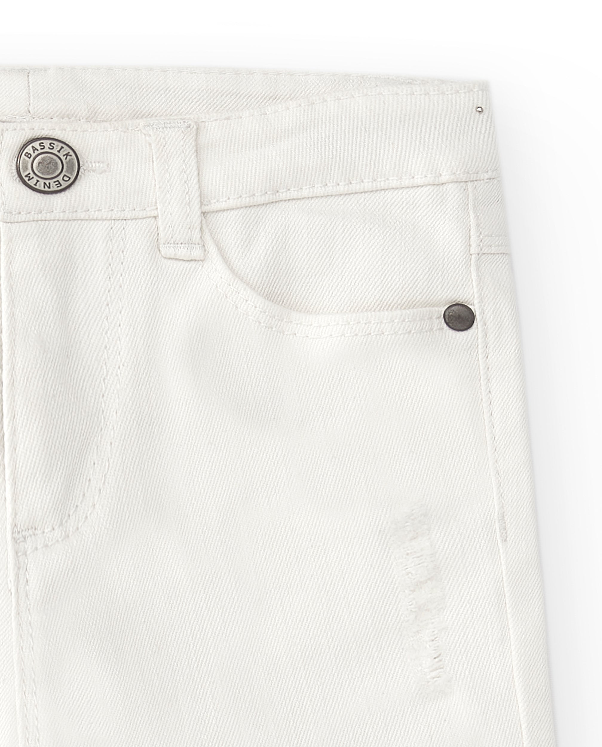 Pantalón de niña blanco VERANO/Charanga