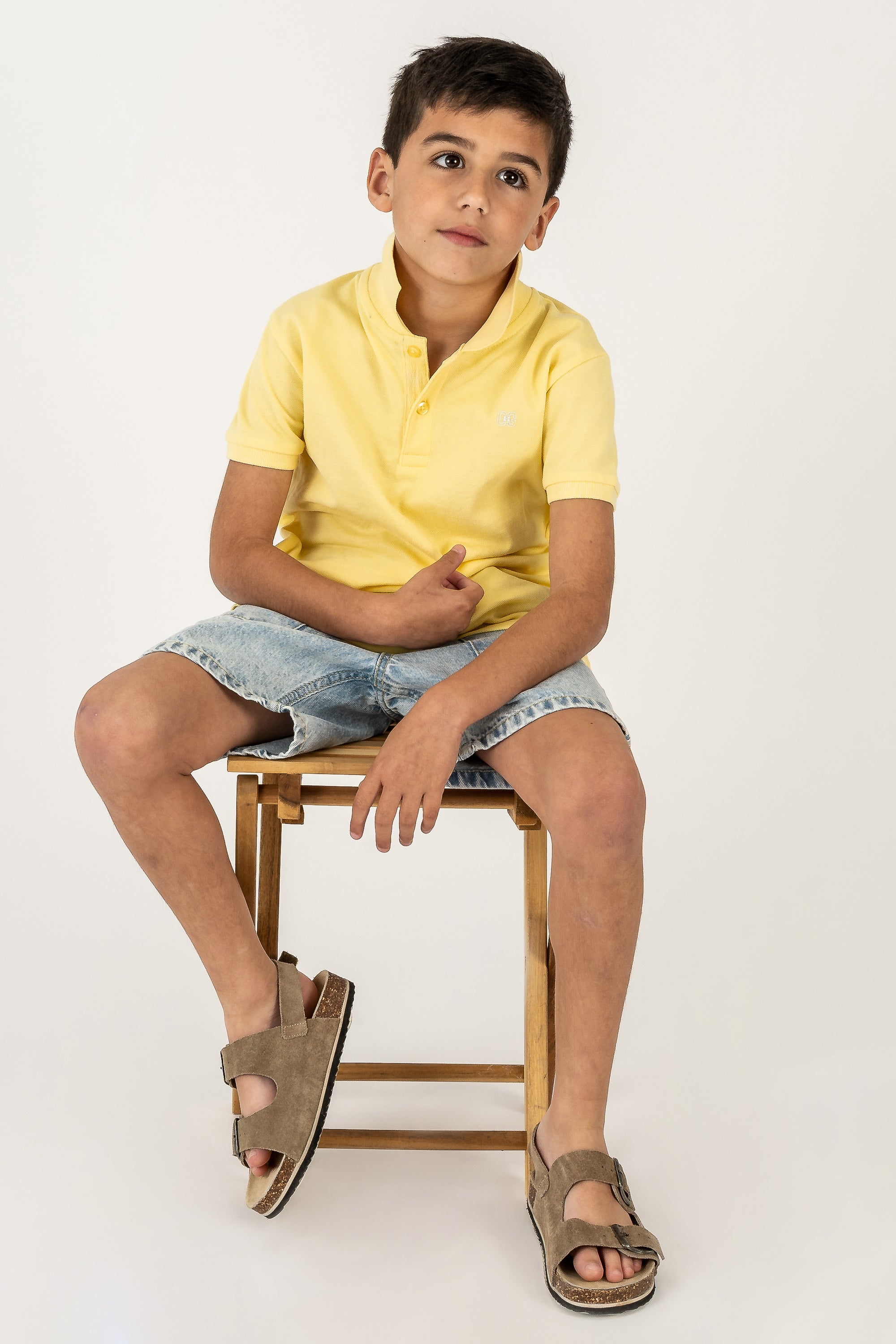 Polo de niño amarillo VERANO/Charanga