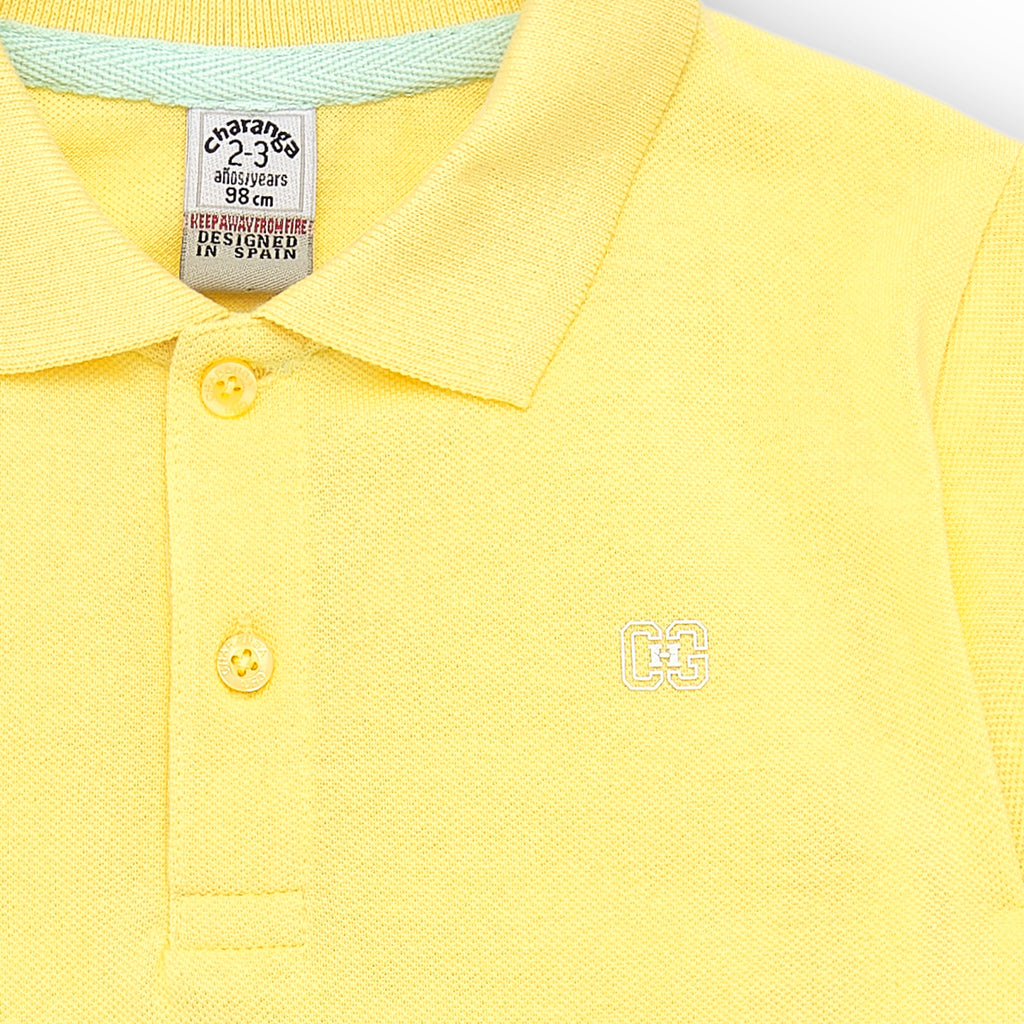 Polo de niño amarillo VERANO/Charanga