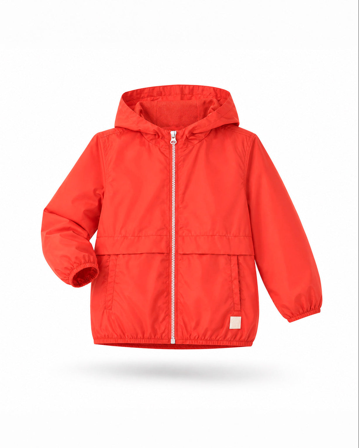 Red boy's parka