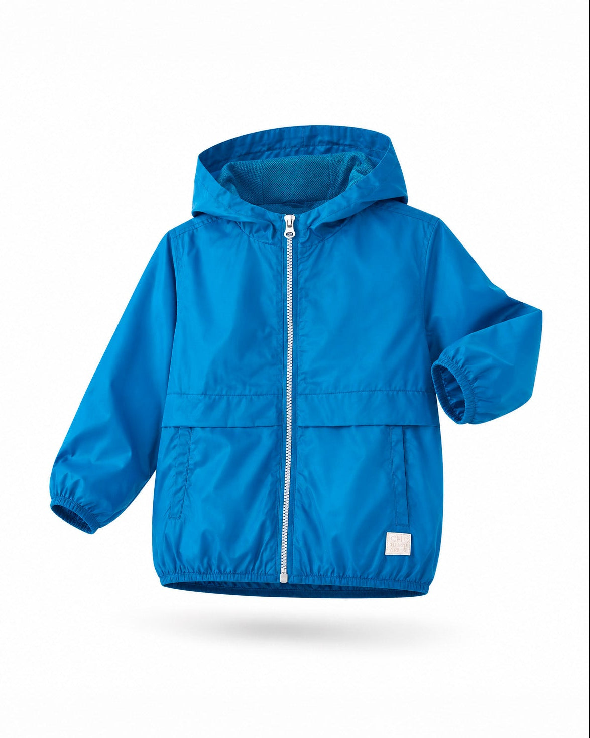 Parka infantil azulón unisex | Con capucha