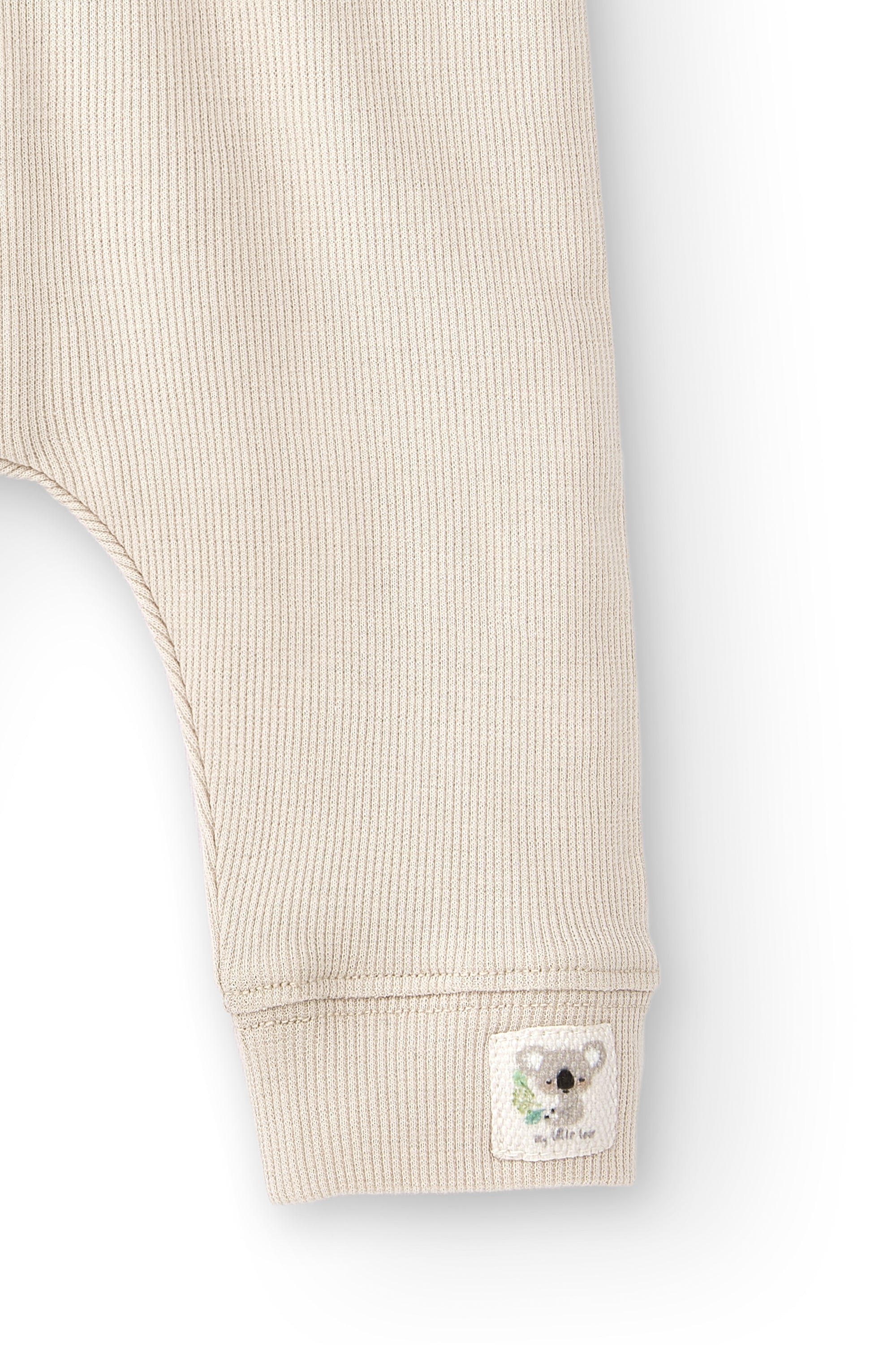 Legging de recién nacido gris VERANO/Charanga