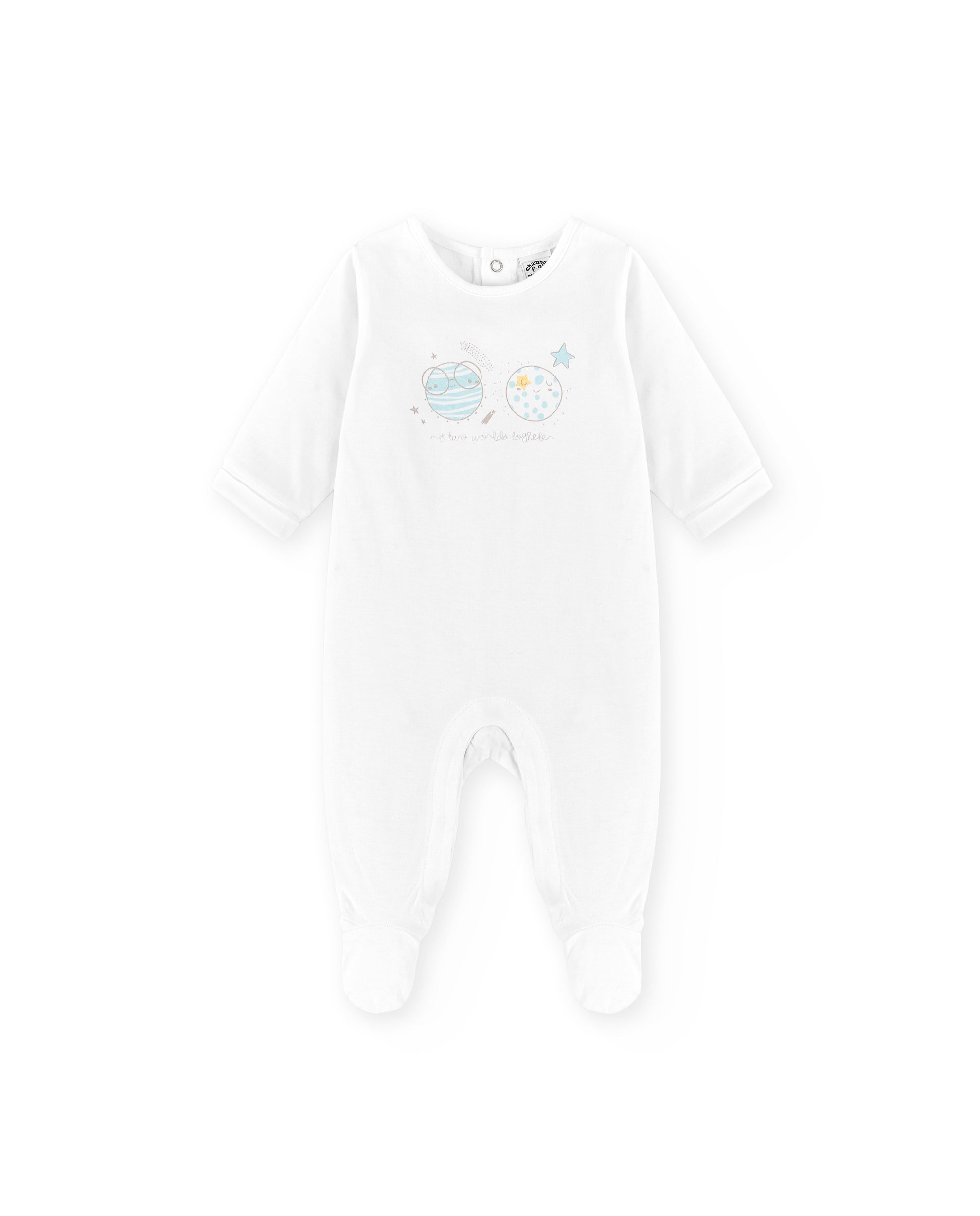 Multicolor newborn romper