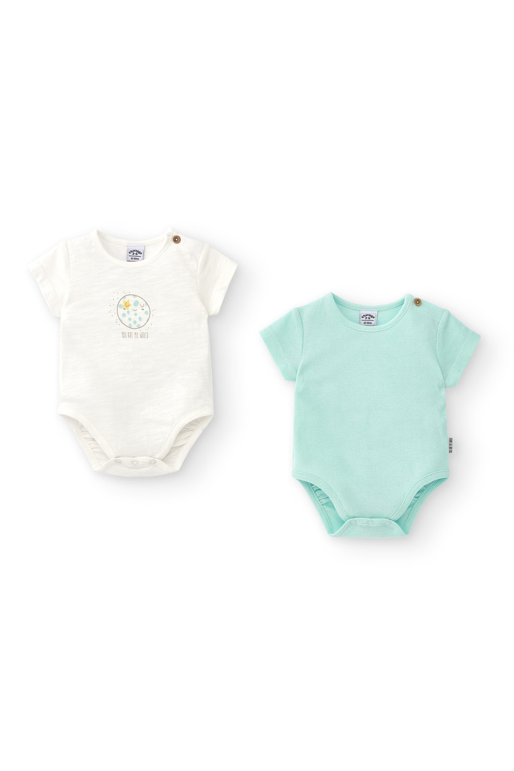 Pack de bodies de recién nacido multicolor VERANO/Charanga