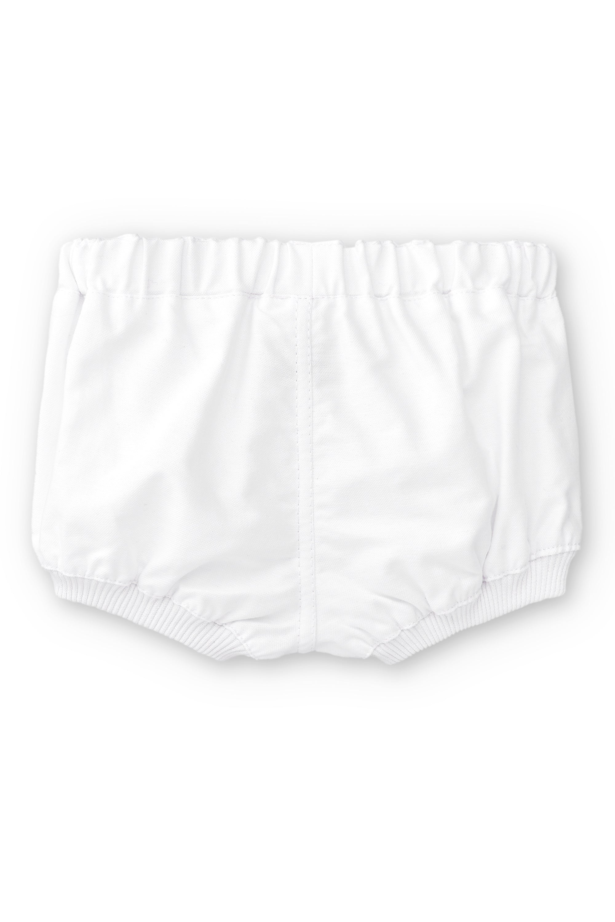 Bermuda de recién nacido color blanco VERANO/Charanga