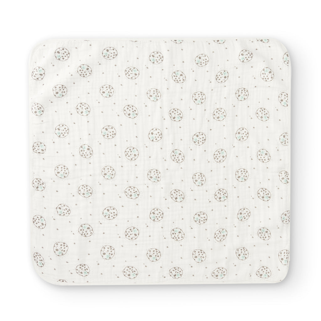 Manta de recién nacido multicolor