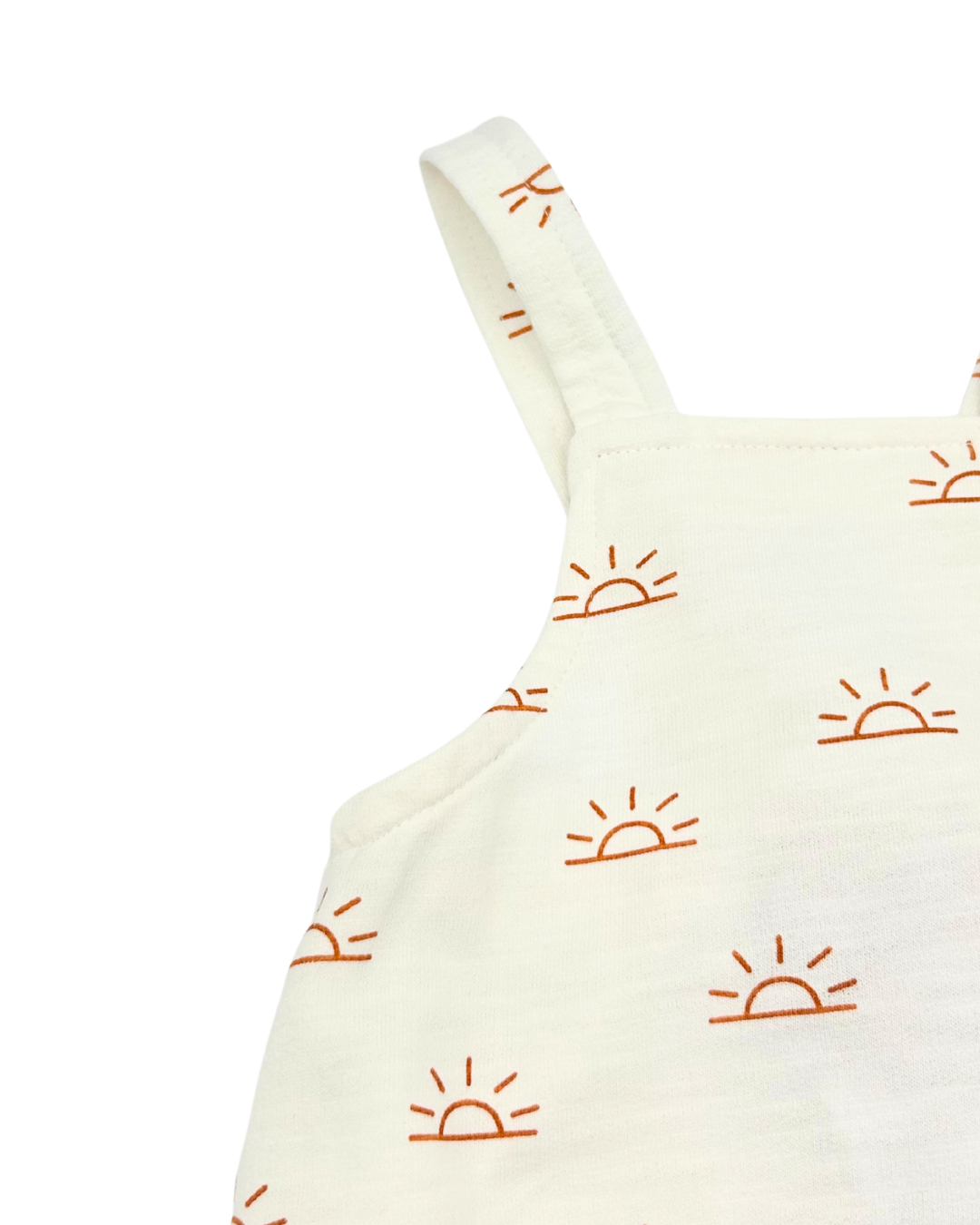 Peto de recién nacido estampado sol | Pequeños Hippies