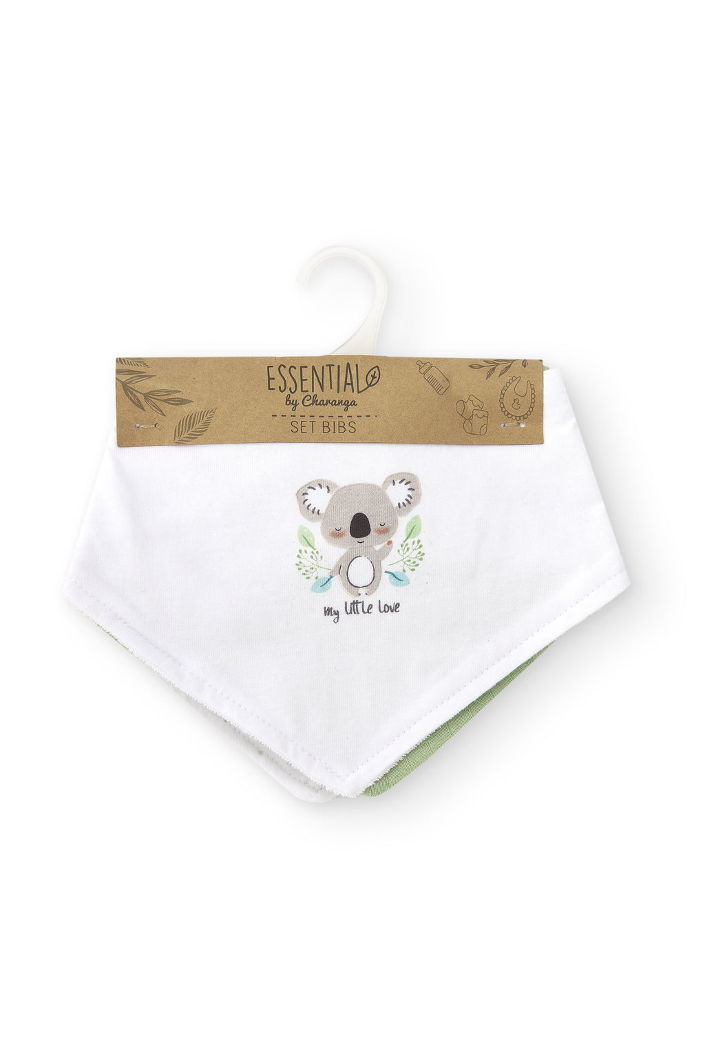 Pack de baberos de recién nacido multicolor VERANO/Charanga