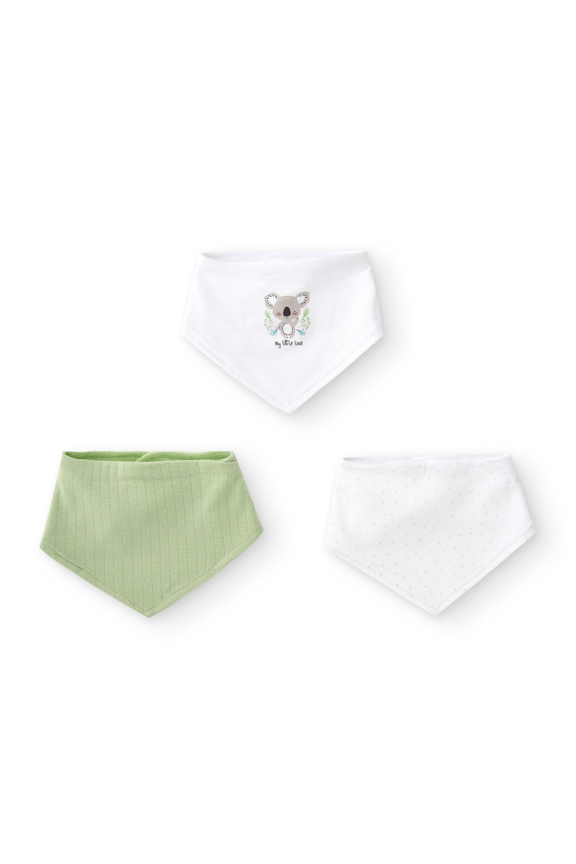 Pack de baberos de recién nacido multicolor VERANO/Charanga