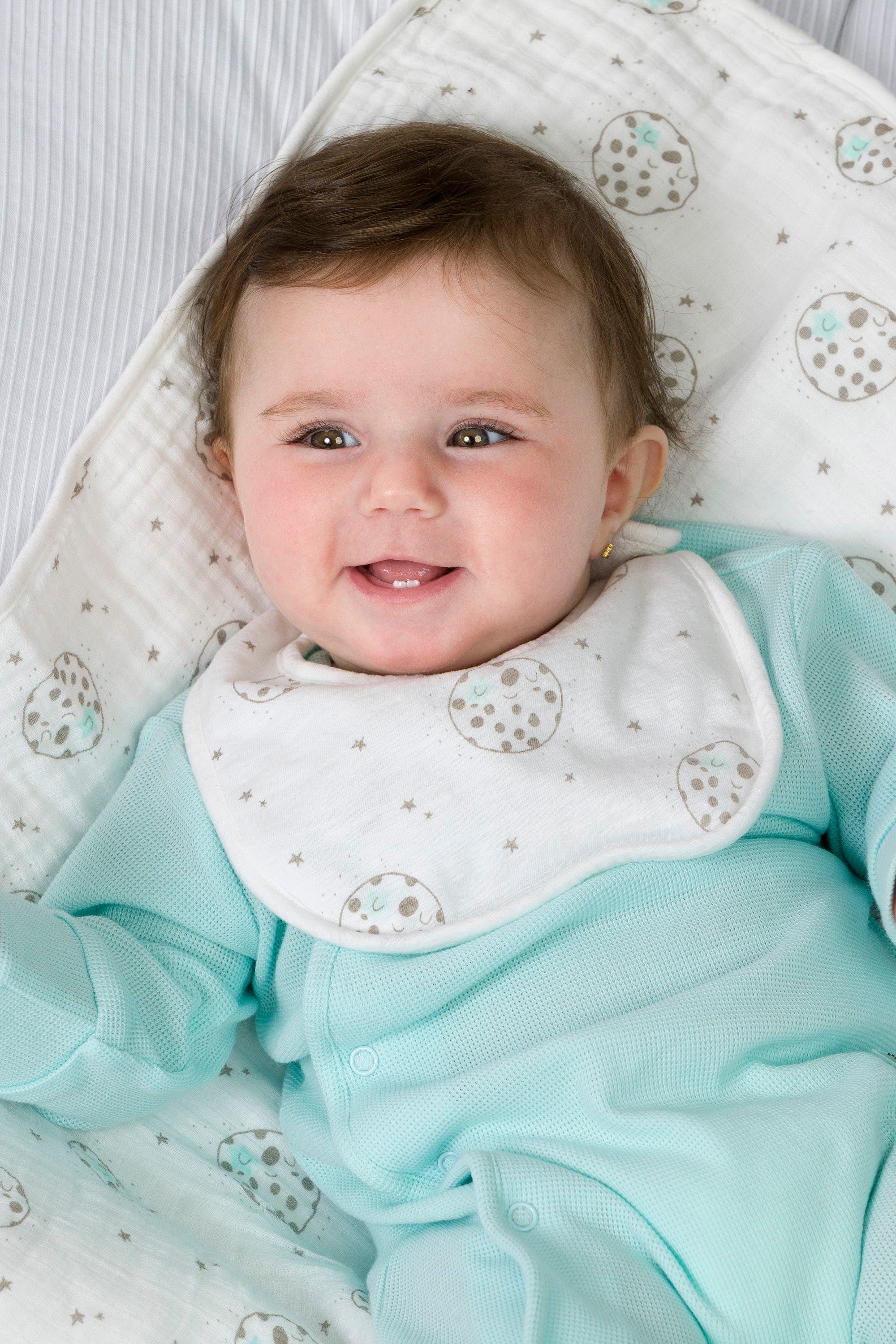 Pack de baberos de recién nacido multicolor VERANO/Charanga