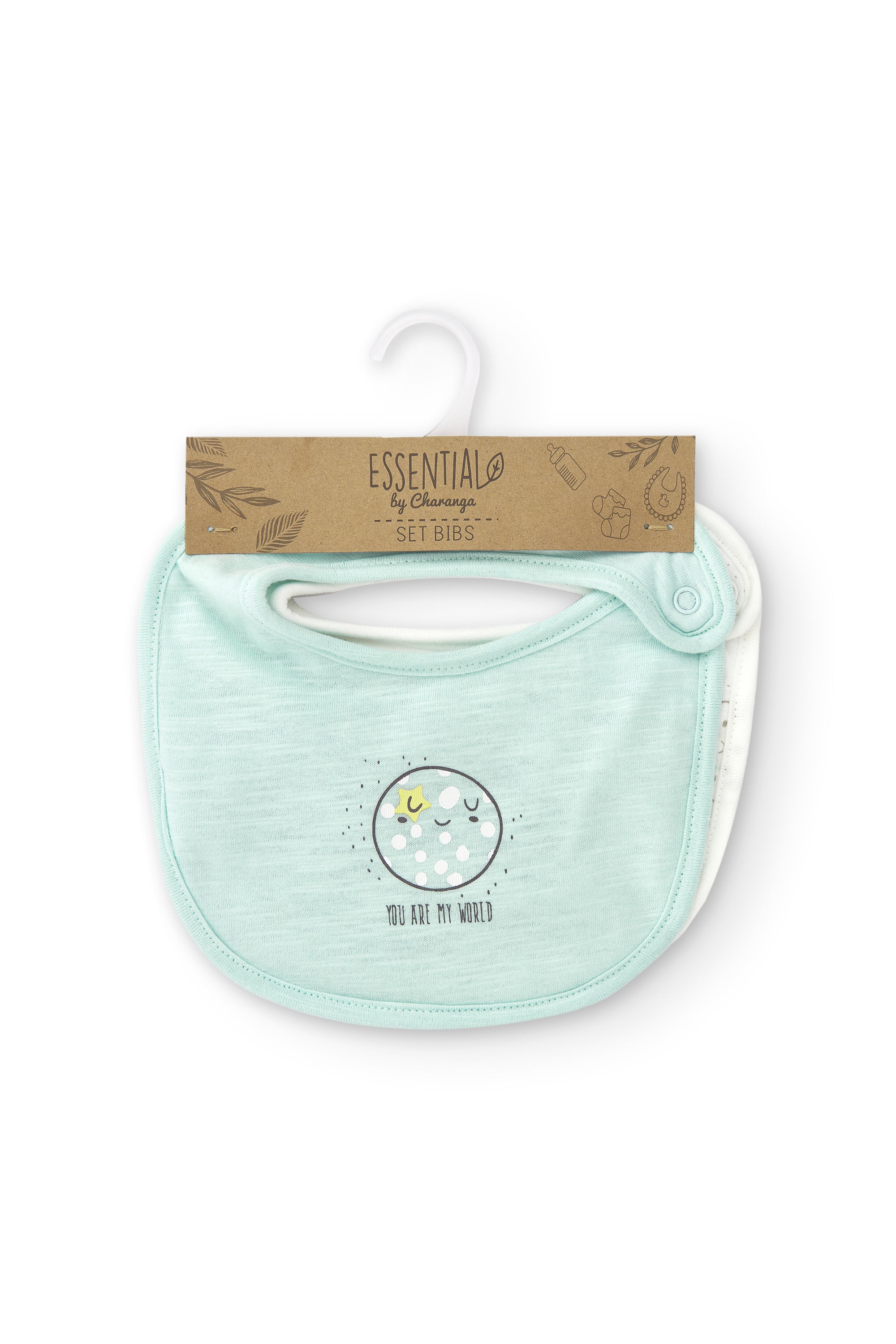 Pack de baberos de recién nacido multicolor VERANO/Charanga