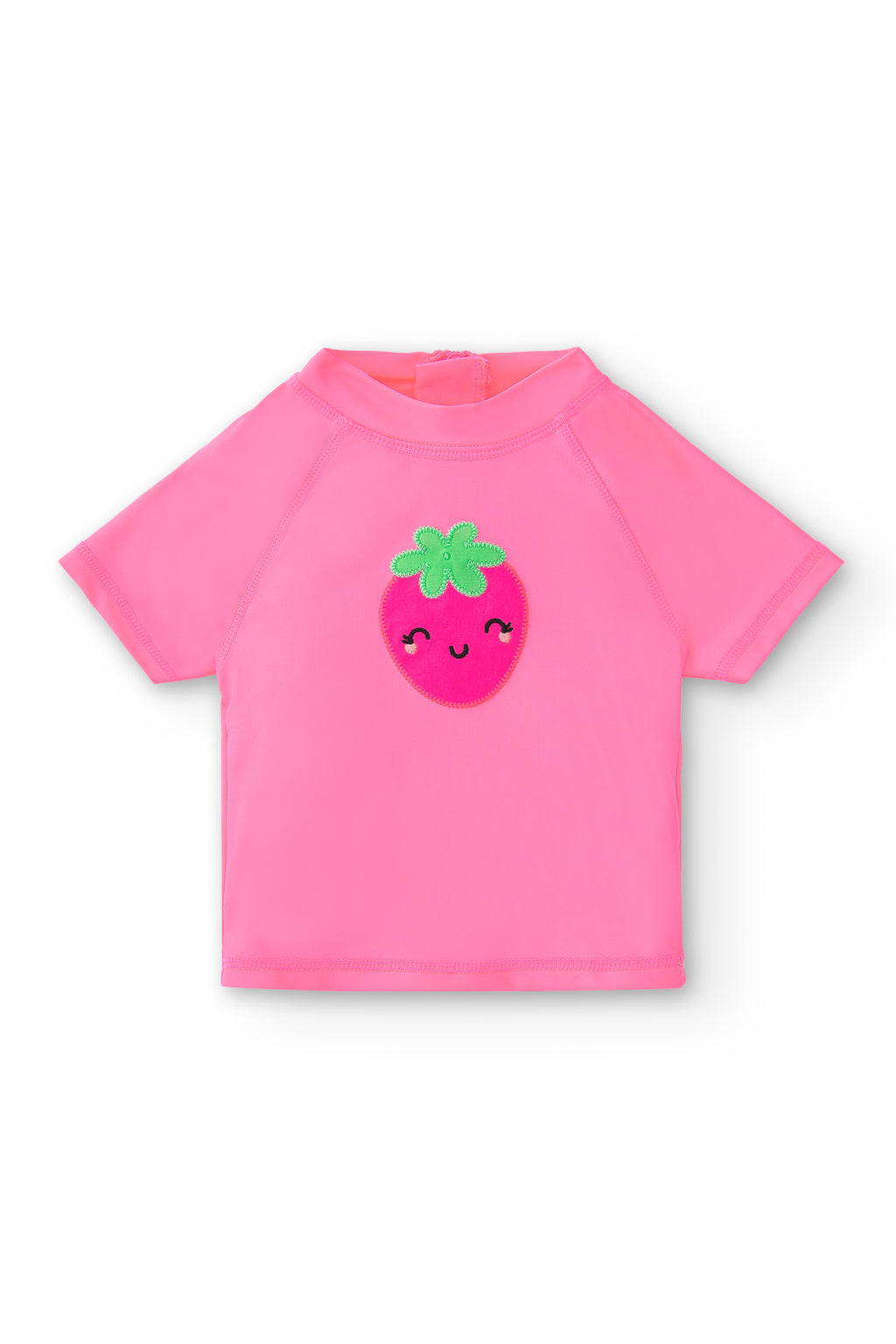 Camiseta de bebé rosa VERANO/Charanga