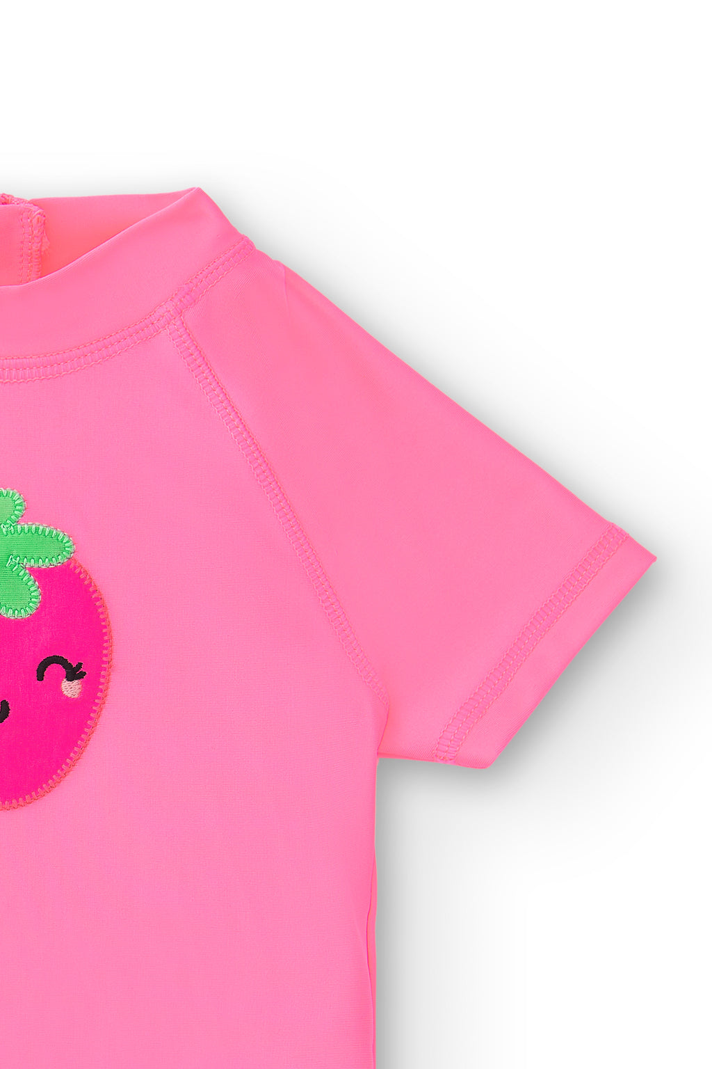 Camiseta de bebé rosa VERANO/Charanga