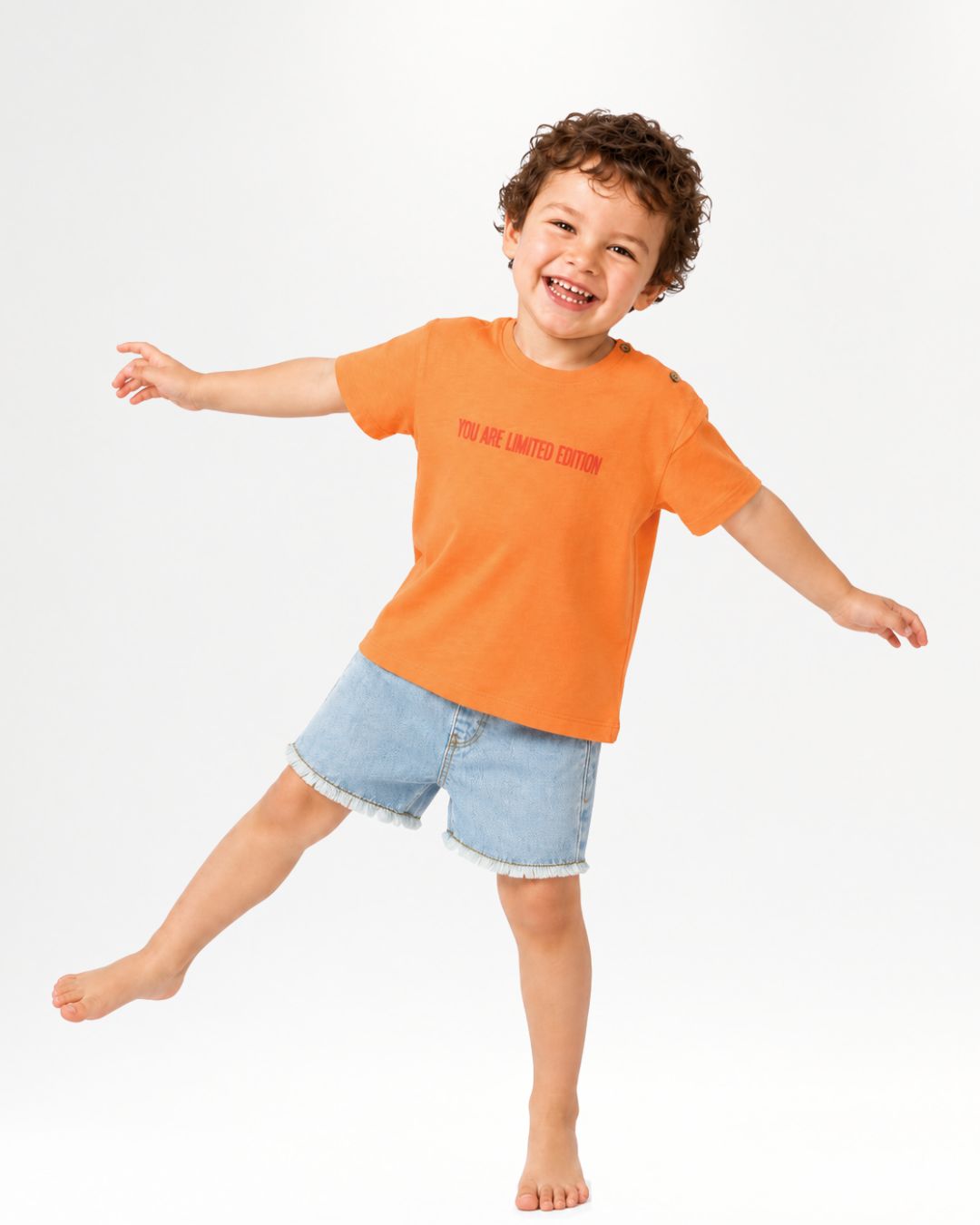 Maglietta arancione per bambini