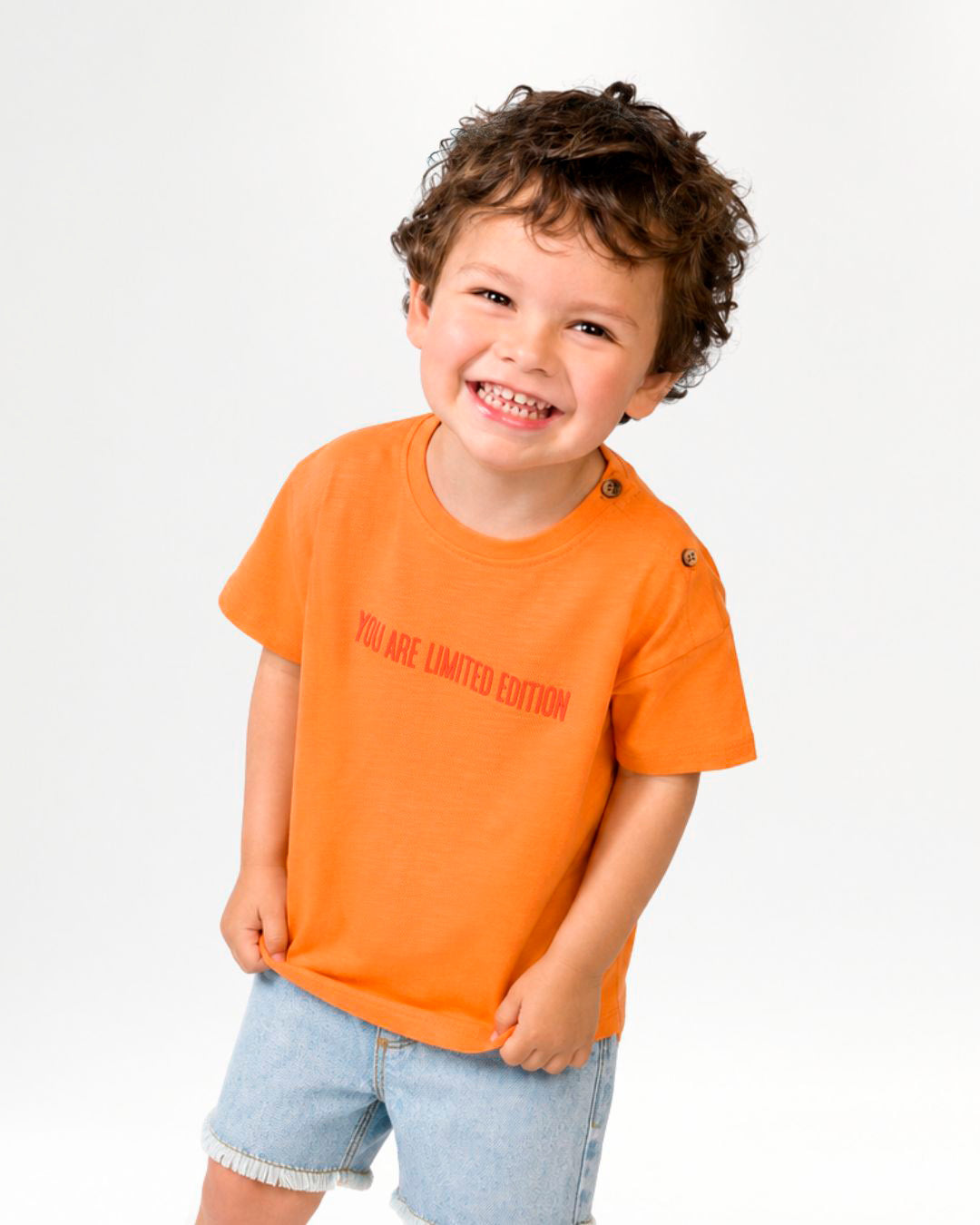 Maglietta arancione per bambini