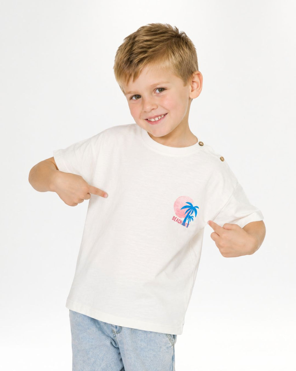 Camiseta de bebê pedra