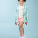 Parka de niña aguamarina VERANO/Charanga
