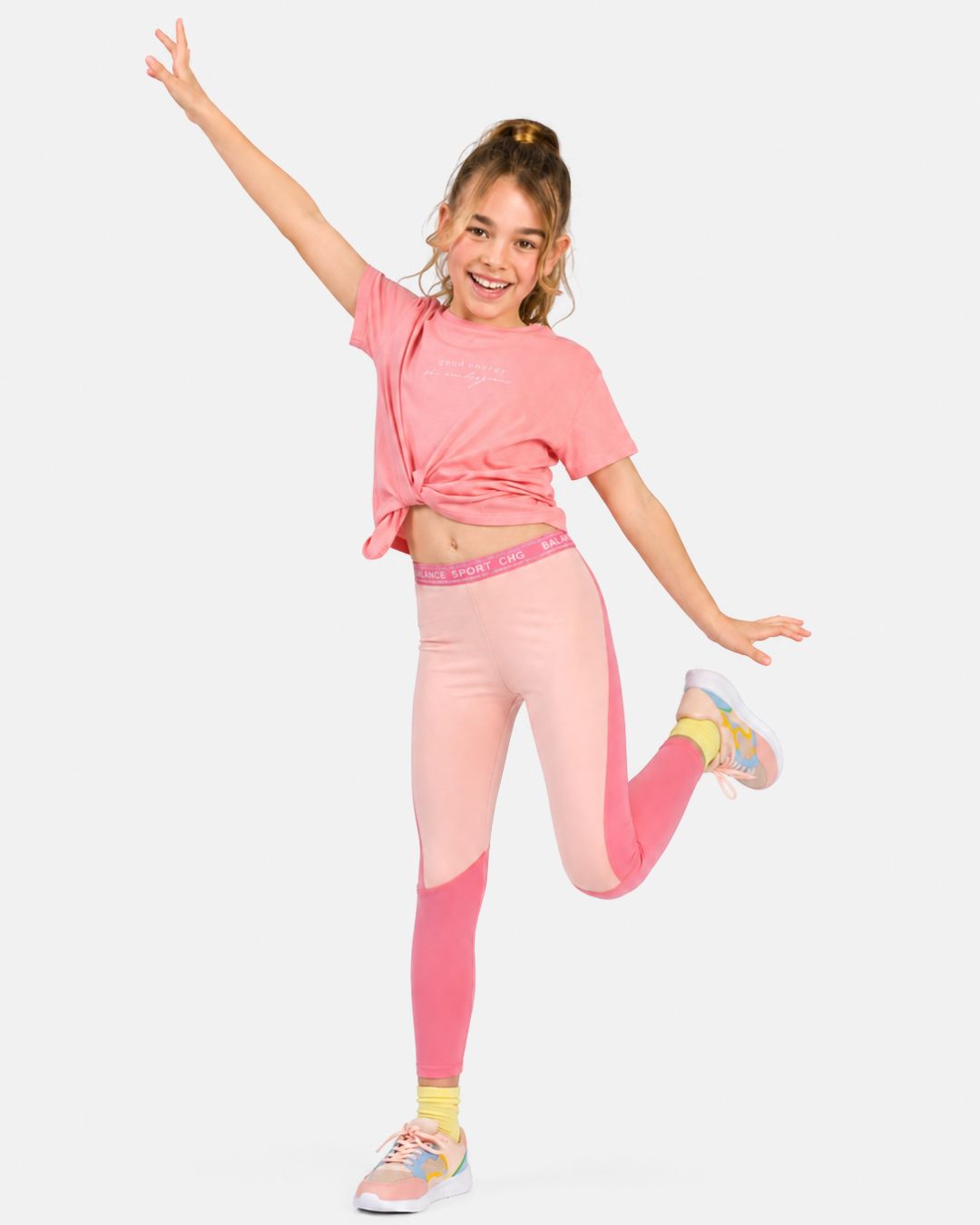 Girl's printed leggings