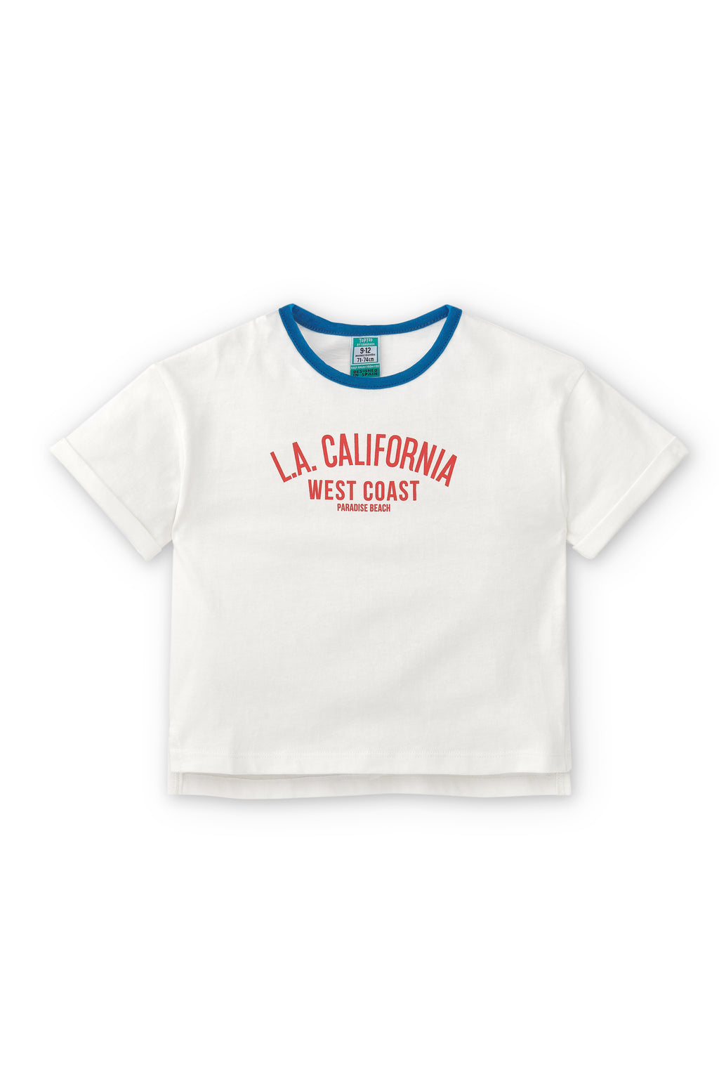 Camiseta de bebé crudo california VERANO/Outlet