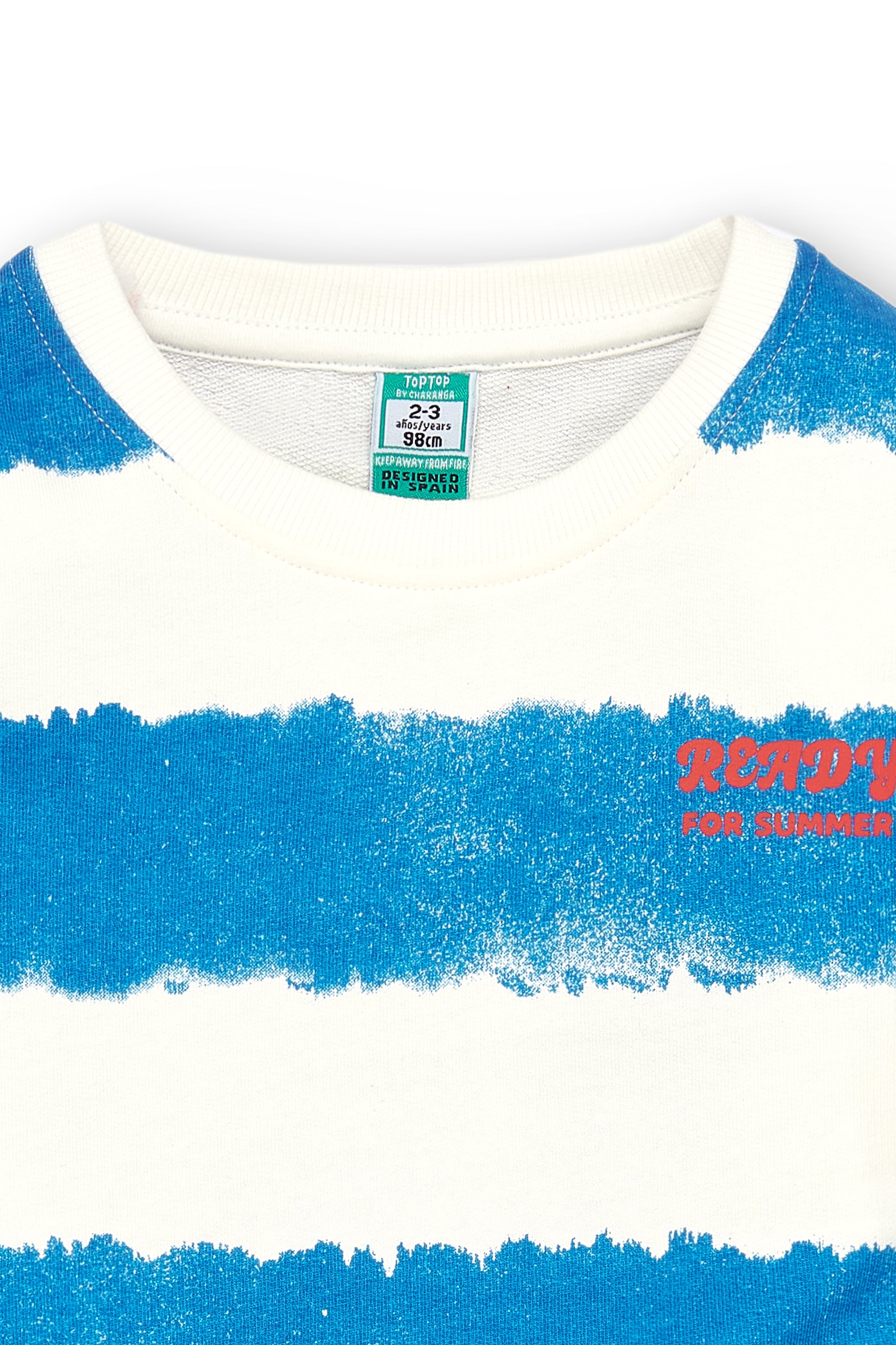 Sudadera de niña estampada VERANO/Outlet