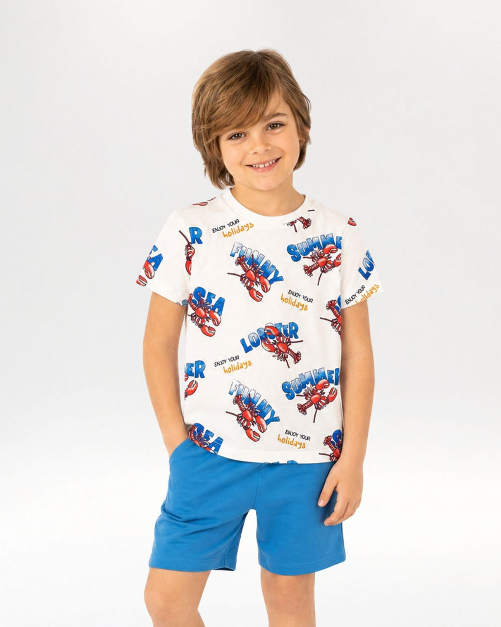 T-shirt garçon imprimé